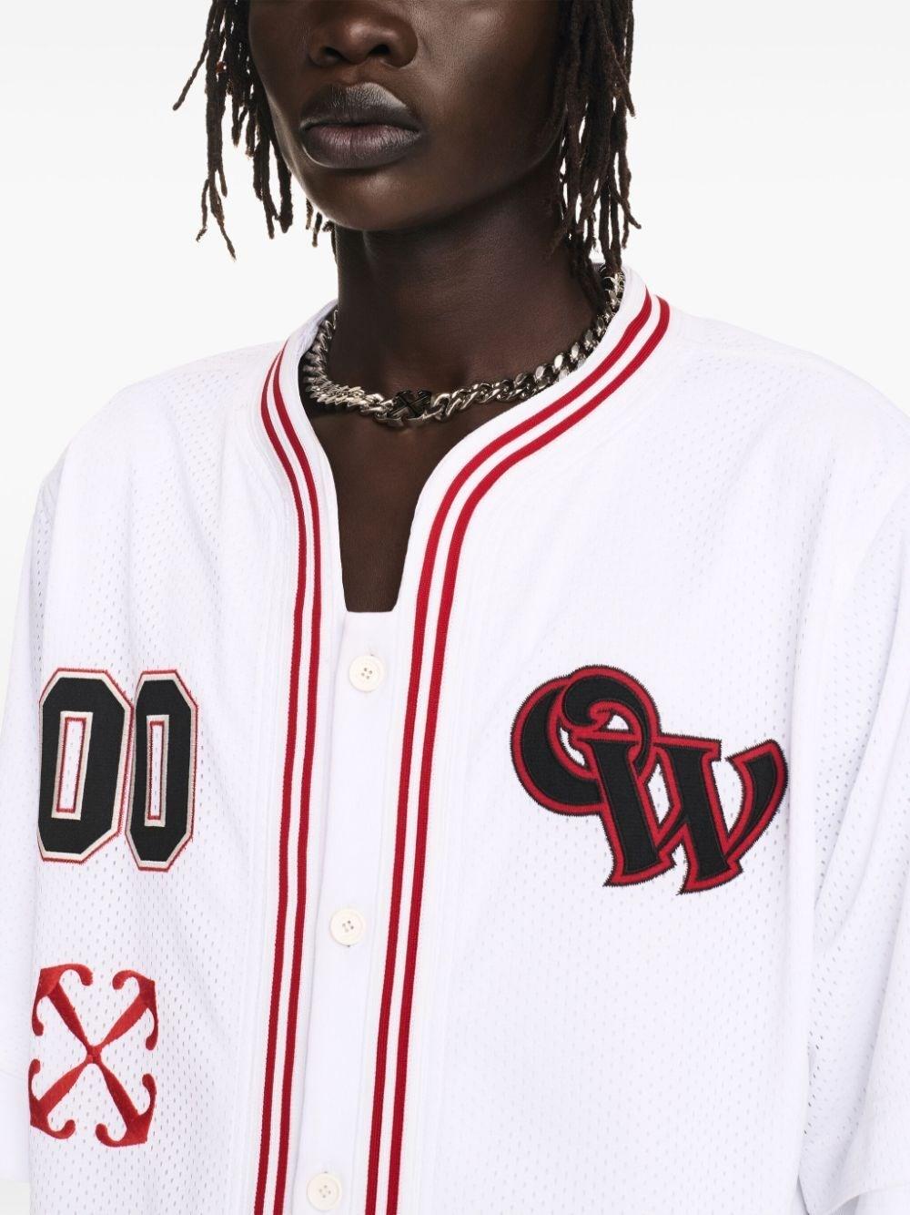 Off White `Gothic Logo Hybr` Baseball