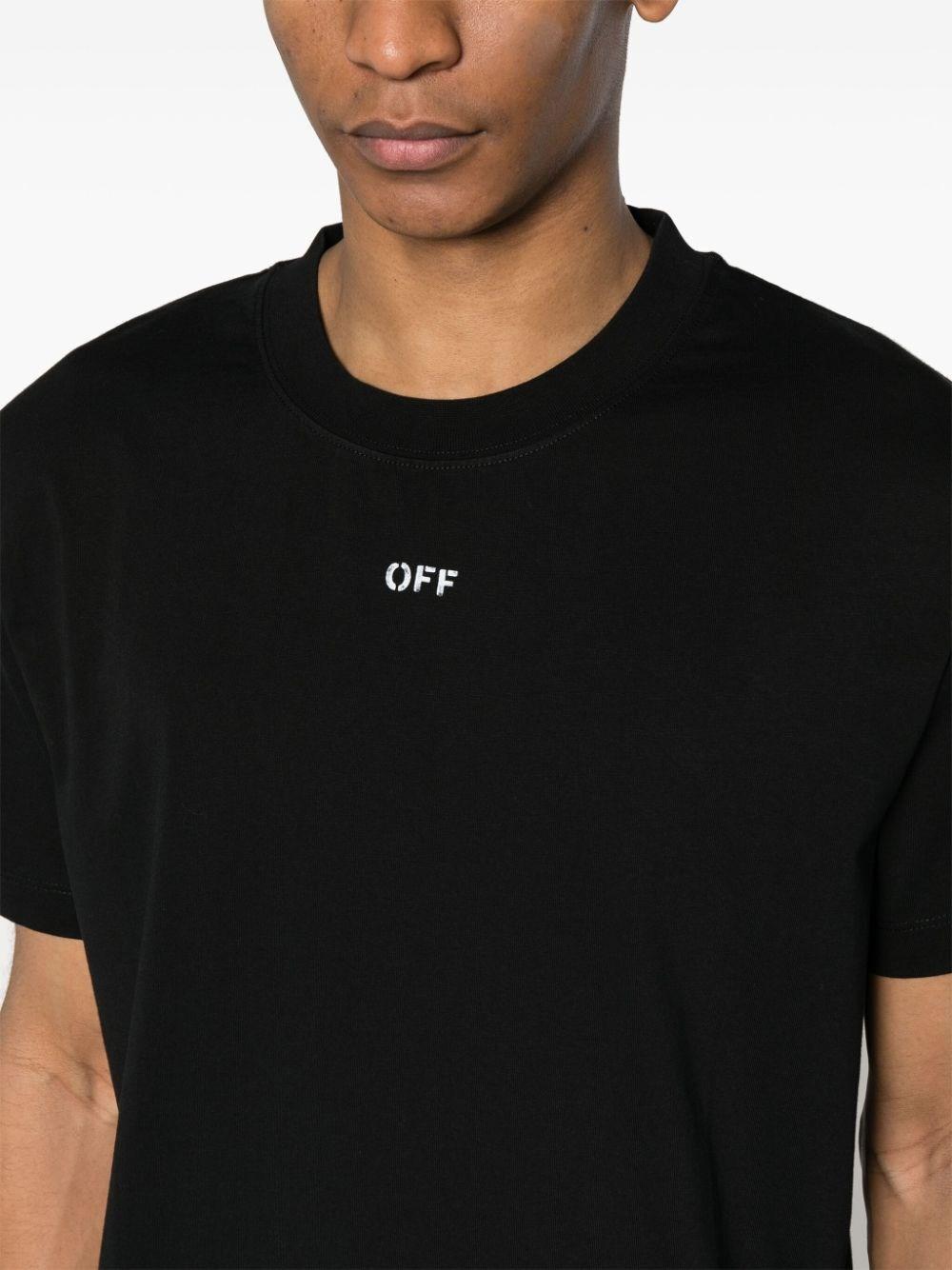 Off White `Off Stamp` Slim Short Sleeve T-Shirt