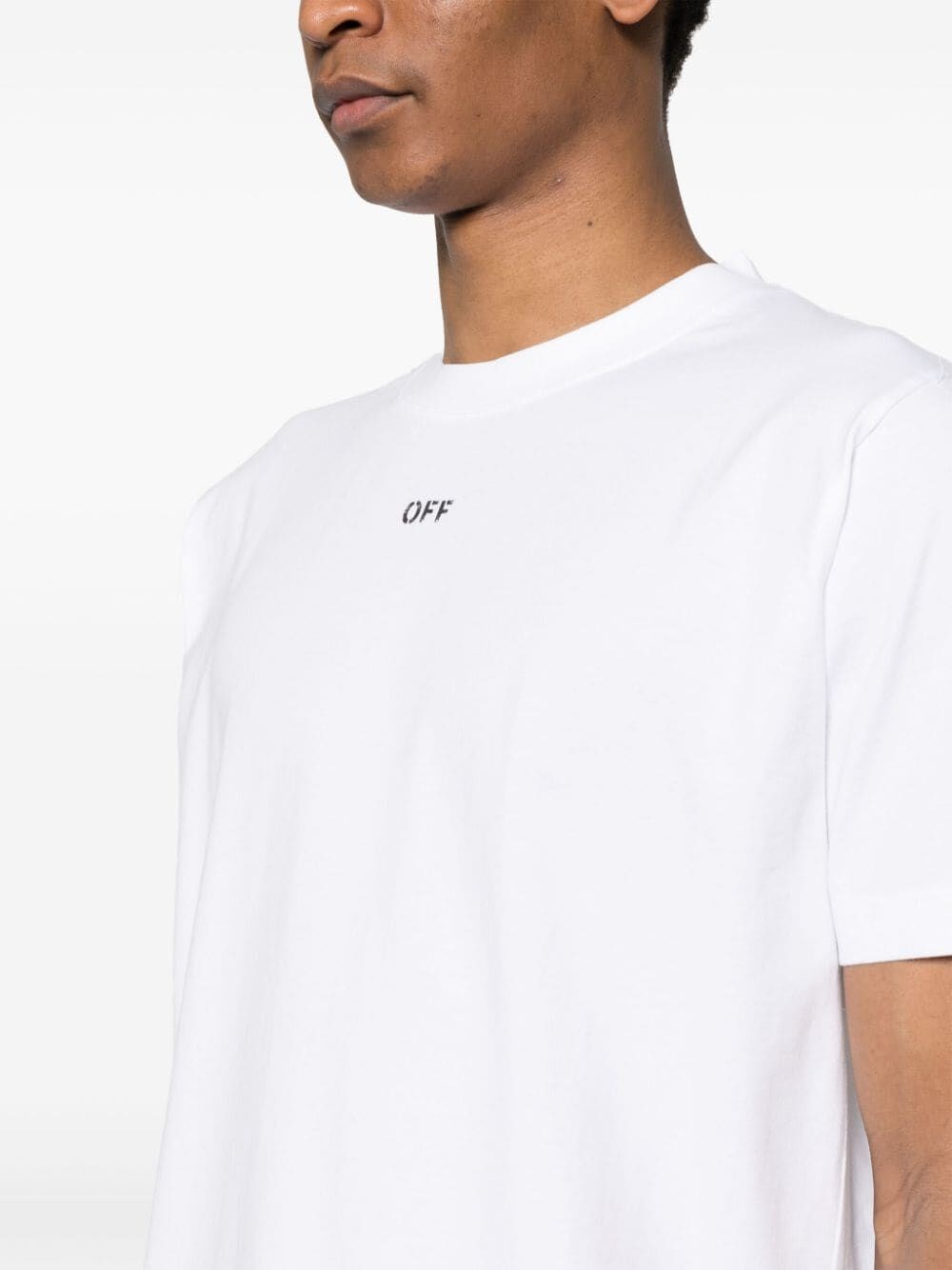 Off White `Off Stamp` Slim Short Sleeve T-Shirt