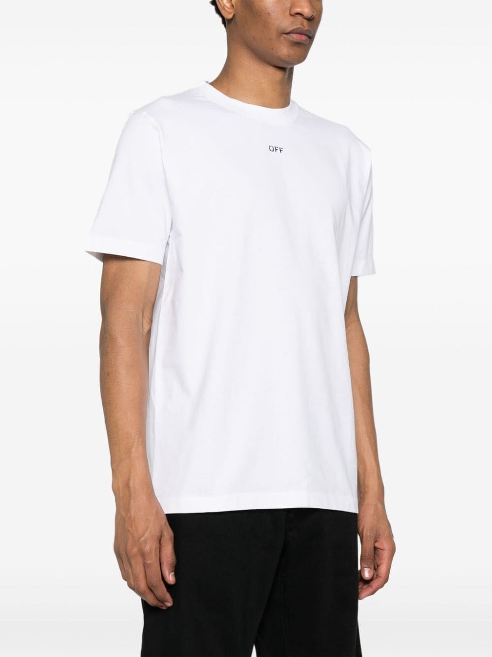 Off White `Off Stamp` Slim Short Sleeve T-Shirt