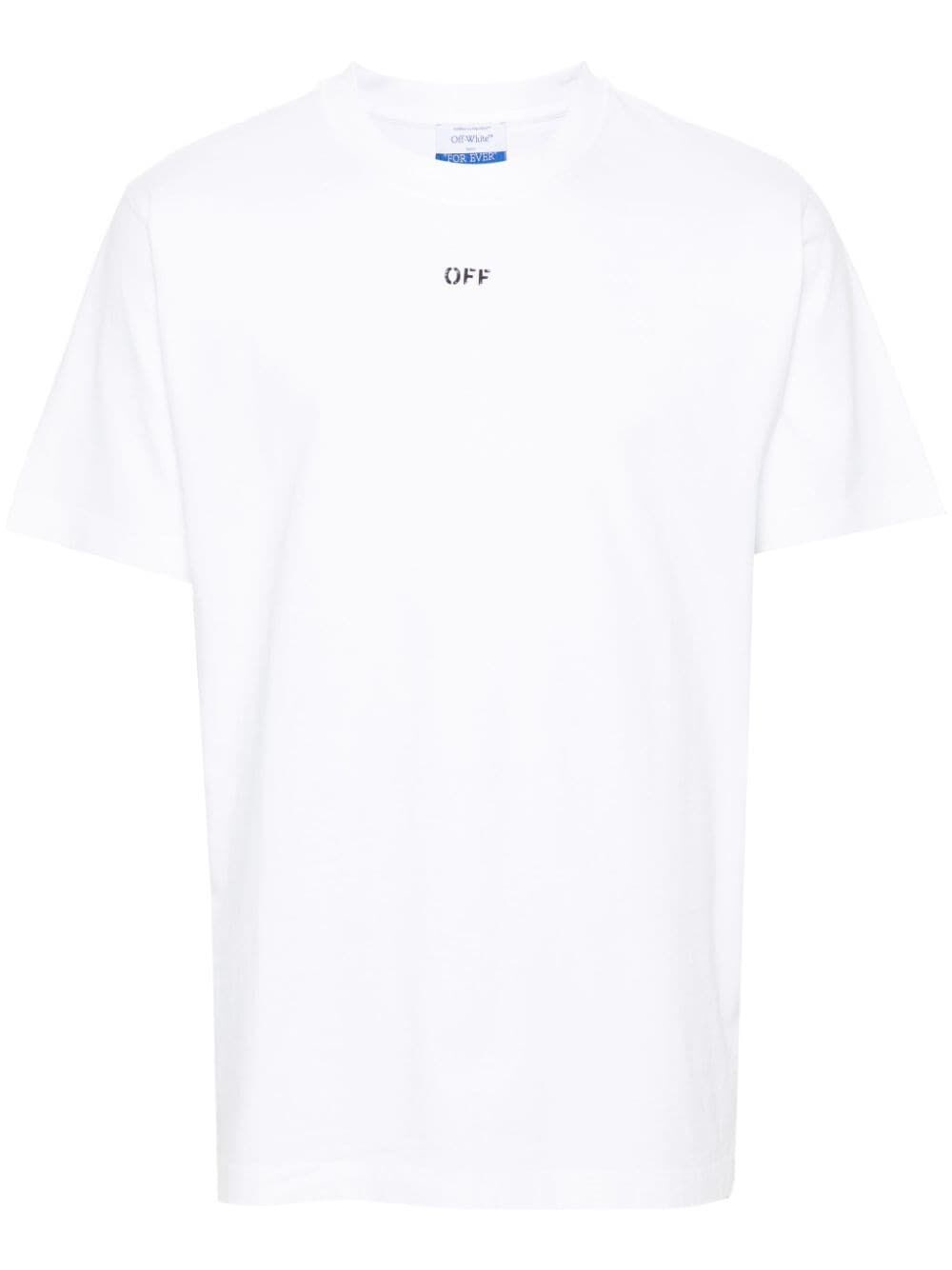 Off white `Off Stamp` Slim Short Sleeve T-Shirt
