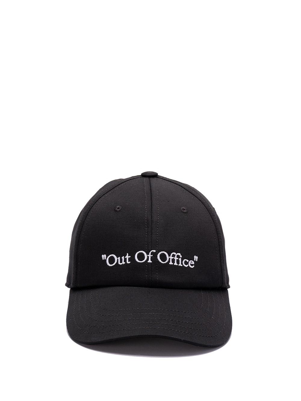 Off white `Out Of Office` Baseball Cap