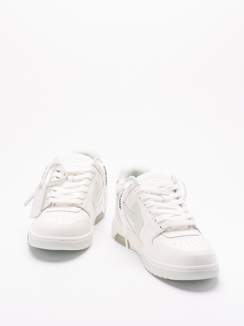 Off White `Out Of Office Calf Leather` Sneakers