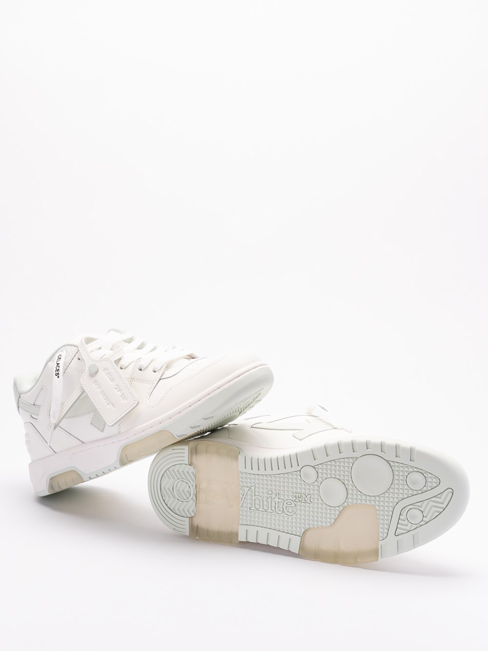 Off White `Out Of Office Calf Leather` Sneakers