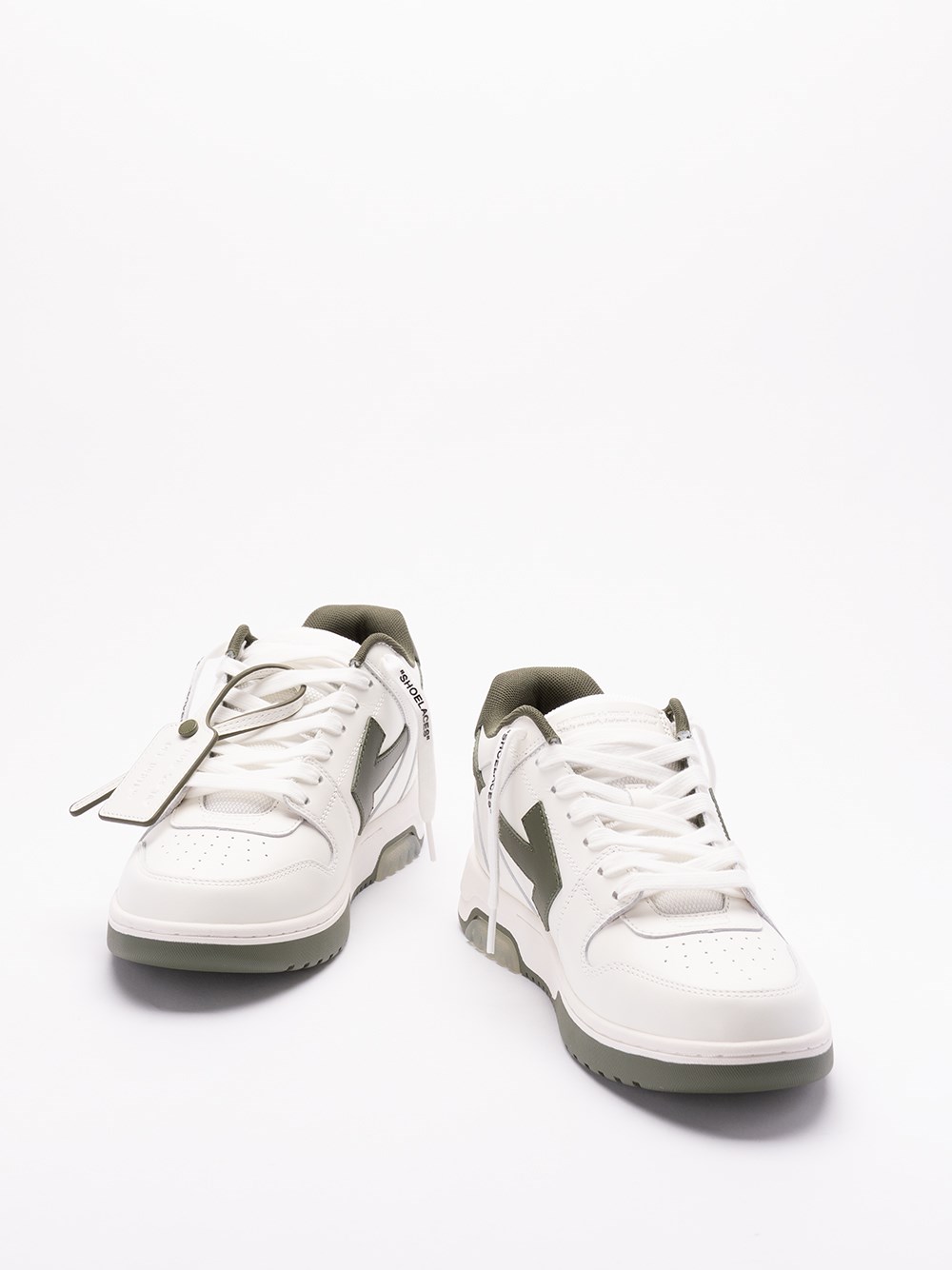 Off White `Out Of Office Calf Leather` Sneakers