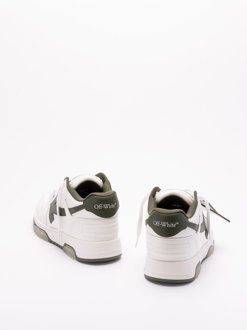 Off White `Out Of Office Calf Leather` Sneakers