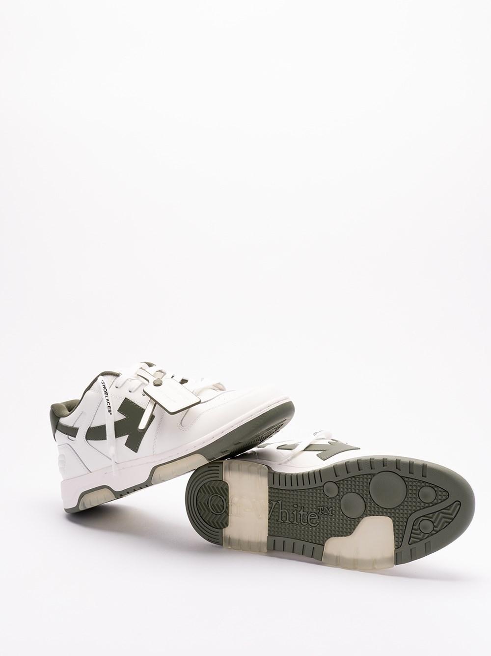 Off White `Out Of Office Calf Leather` Sneakers