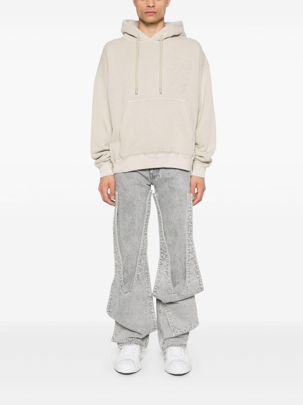 Off White `Outline Arrow Skate` Hoodie