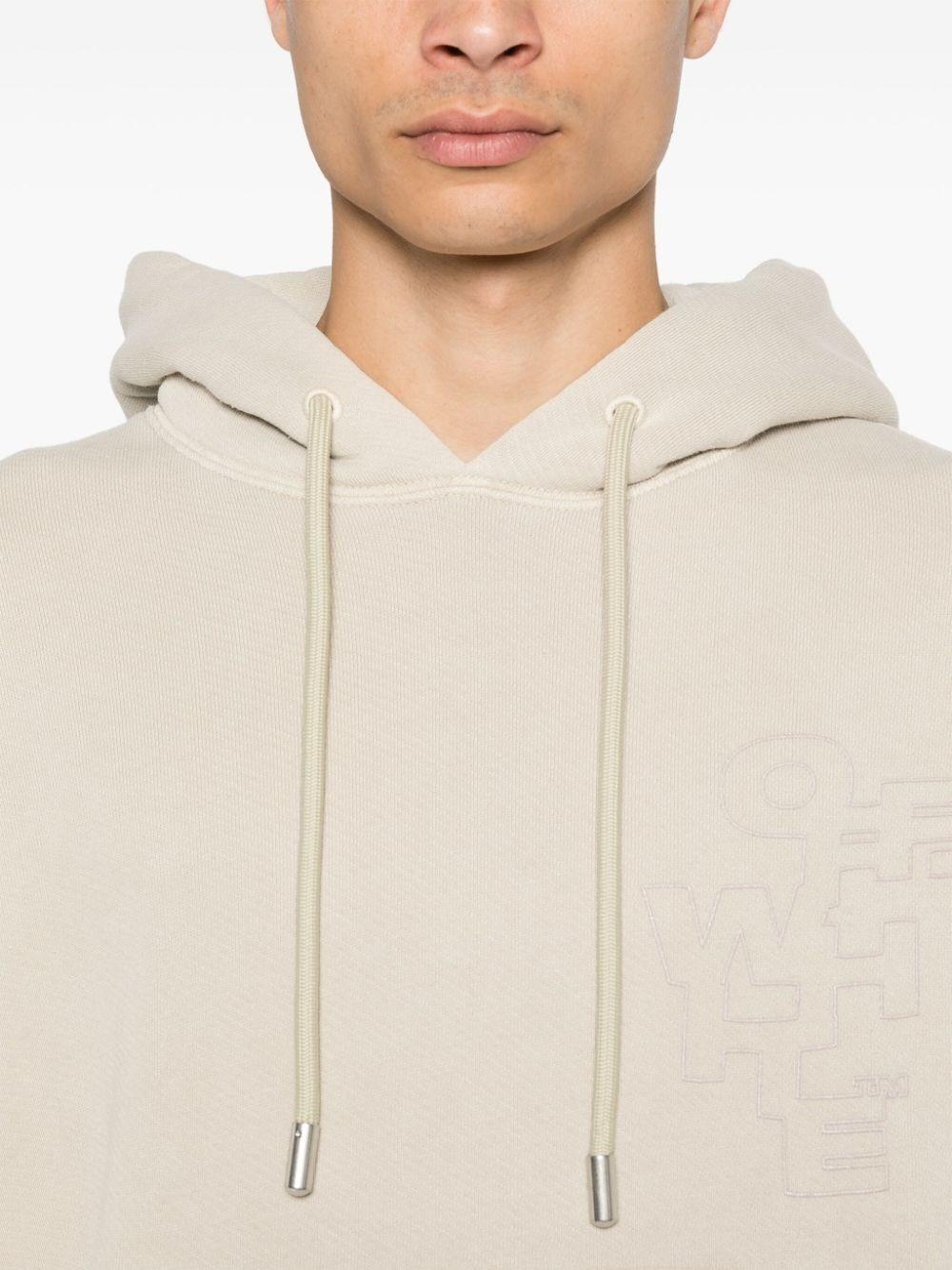 Off White `Outline Arrow Skate` Hoodie