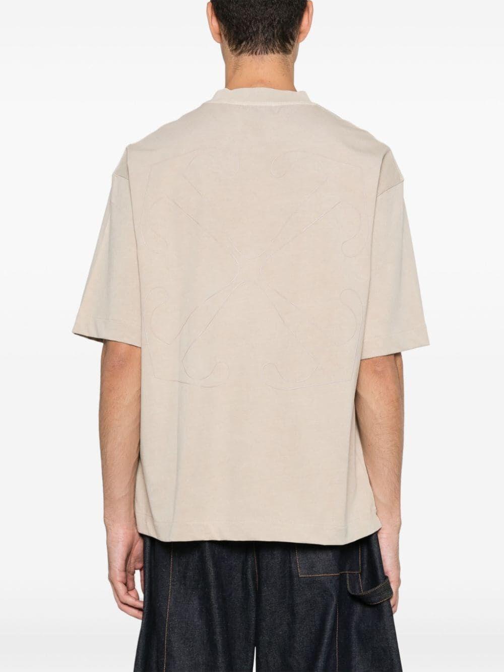 Off White `Outline Arrow Skate` Short Sleeve T-Shirt
