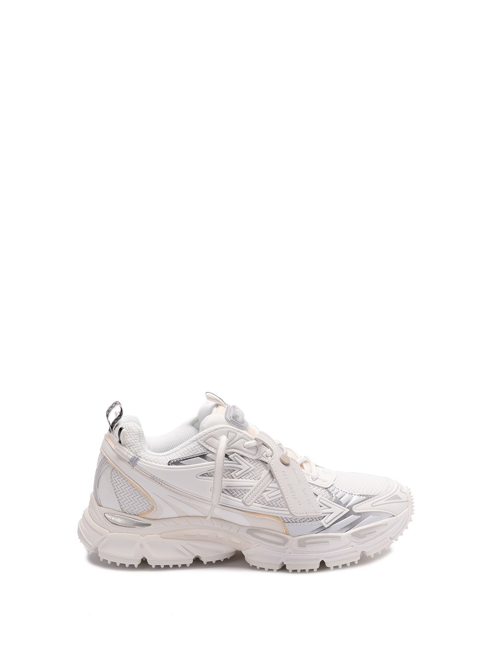 Off white `Ow Be Right Back` Sneakers