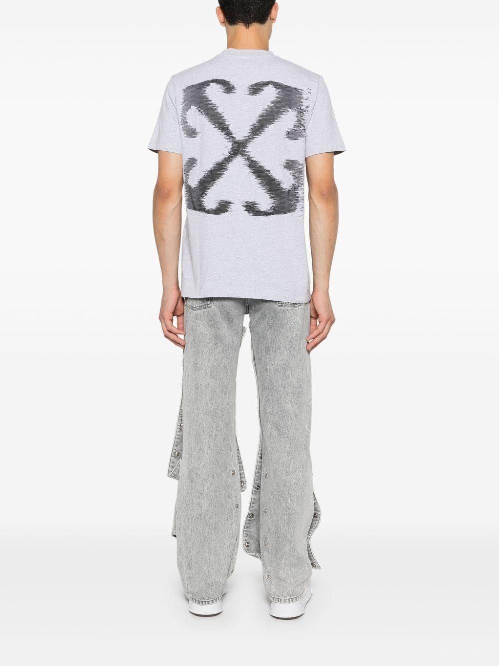 Off White `Windy Arrow` Slim Short Sleeve T-Shirt