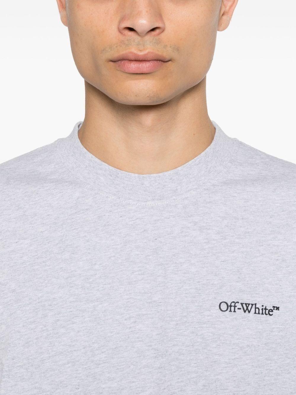 Off White `Windy Arrow` Slim Short Sleeve T-Shirt