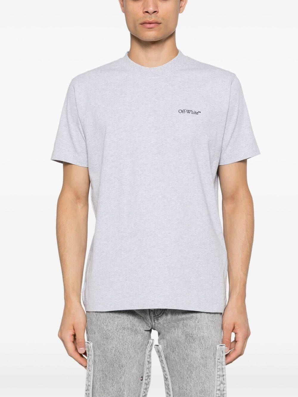 Off White `Windy Arrow` Slim Short Sleeve T-Shirt
