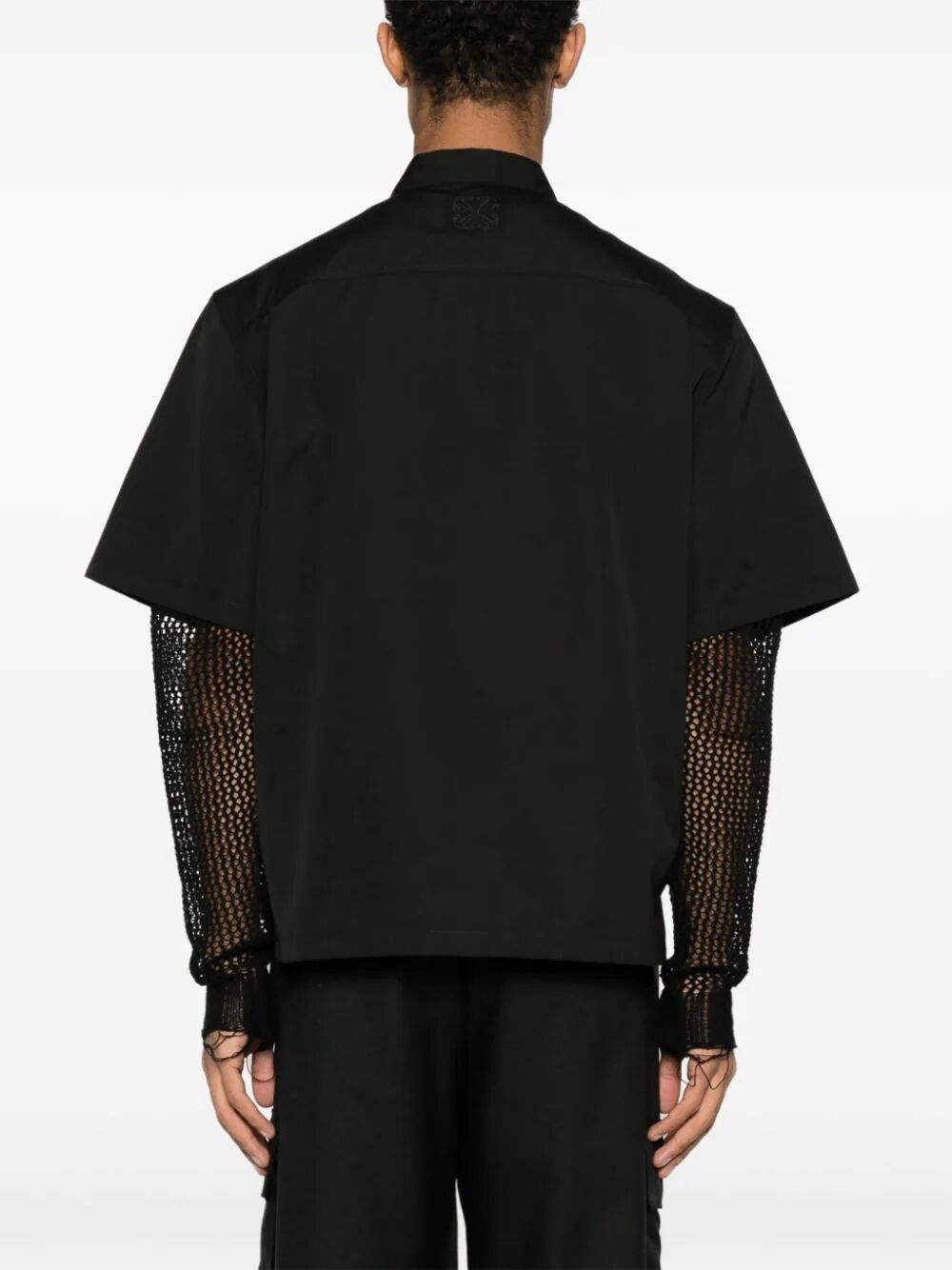 Off White `Ow Emb Summer Heavycot` Short Sleeve Shirt