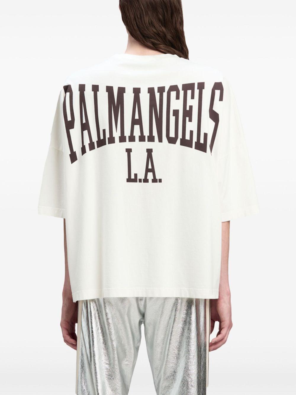 Palm Angels `Back College` Oversized T-Shirt
