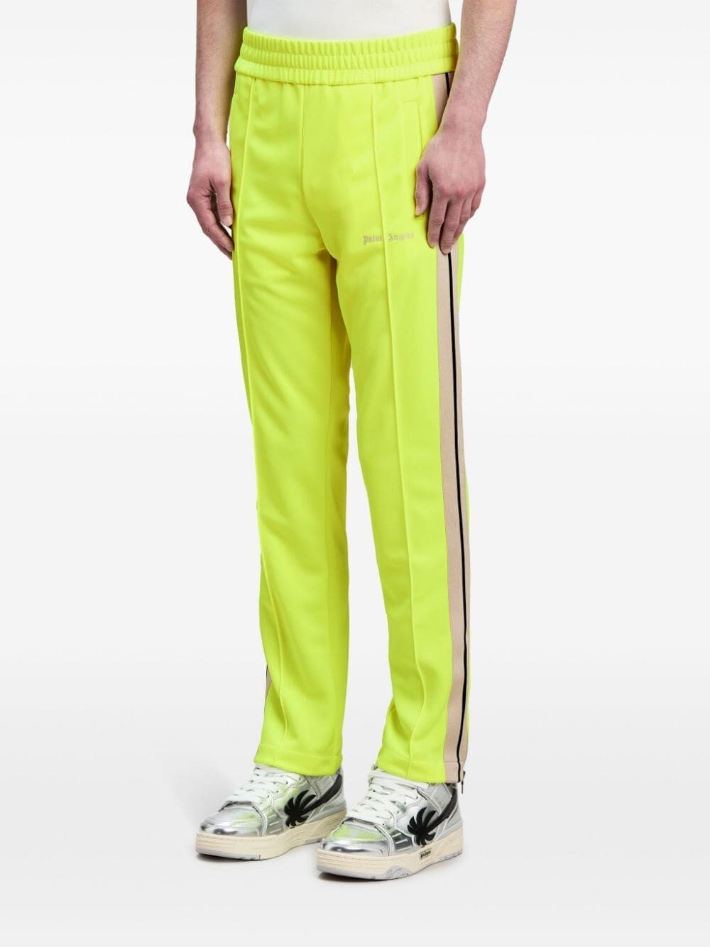 Palm Angels `Classic Logo Fluo` Track Pants