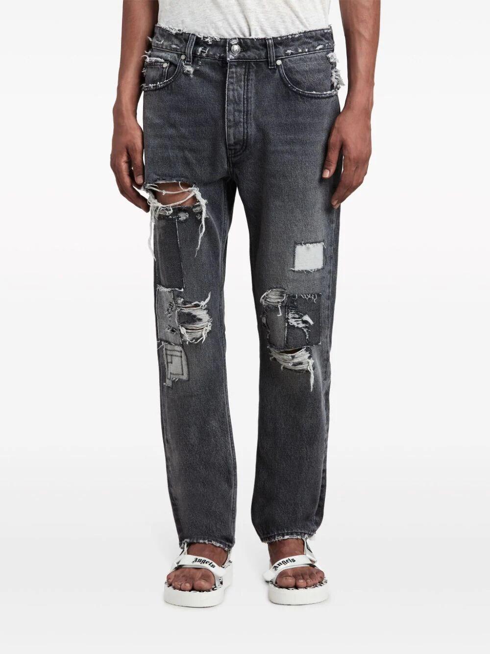Palm Angels `Dw Destroyed` 5-Pocket Jeans