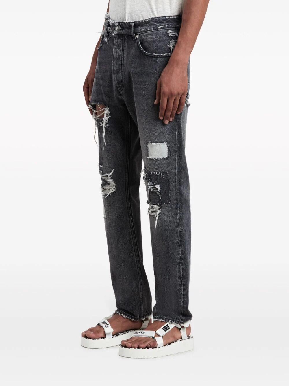 Palm Angels `Dw Destroyed` 5-Pocket Jeans