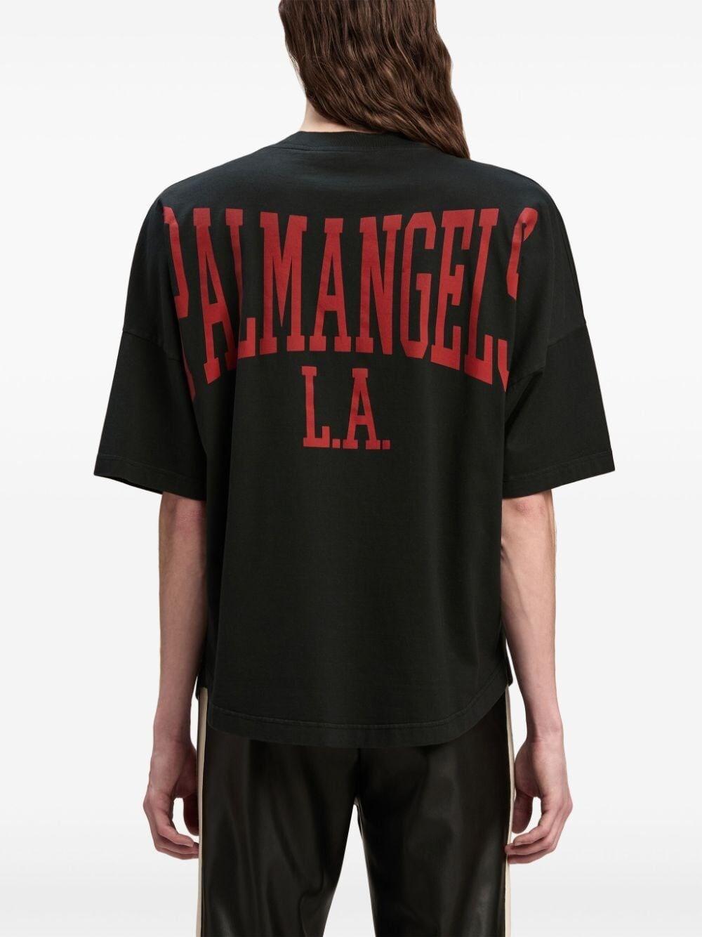 Palm Angels `Mini College` Oversized T-Shirt