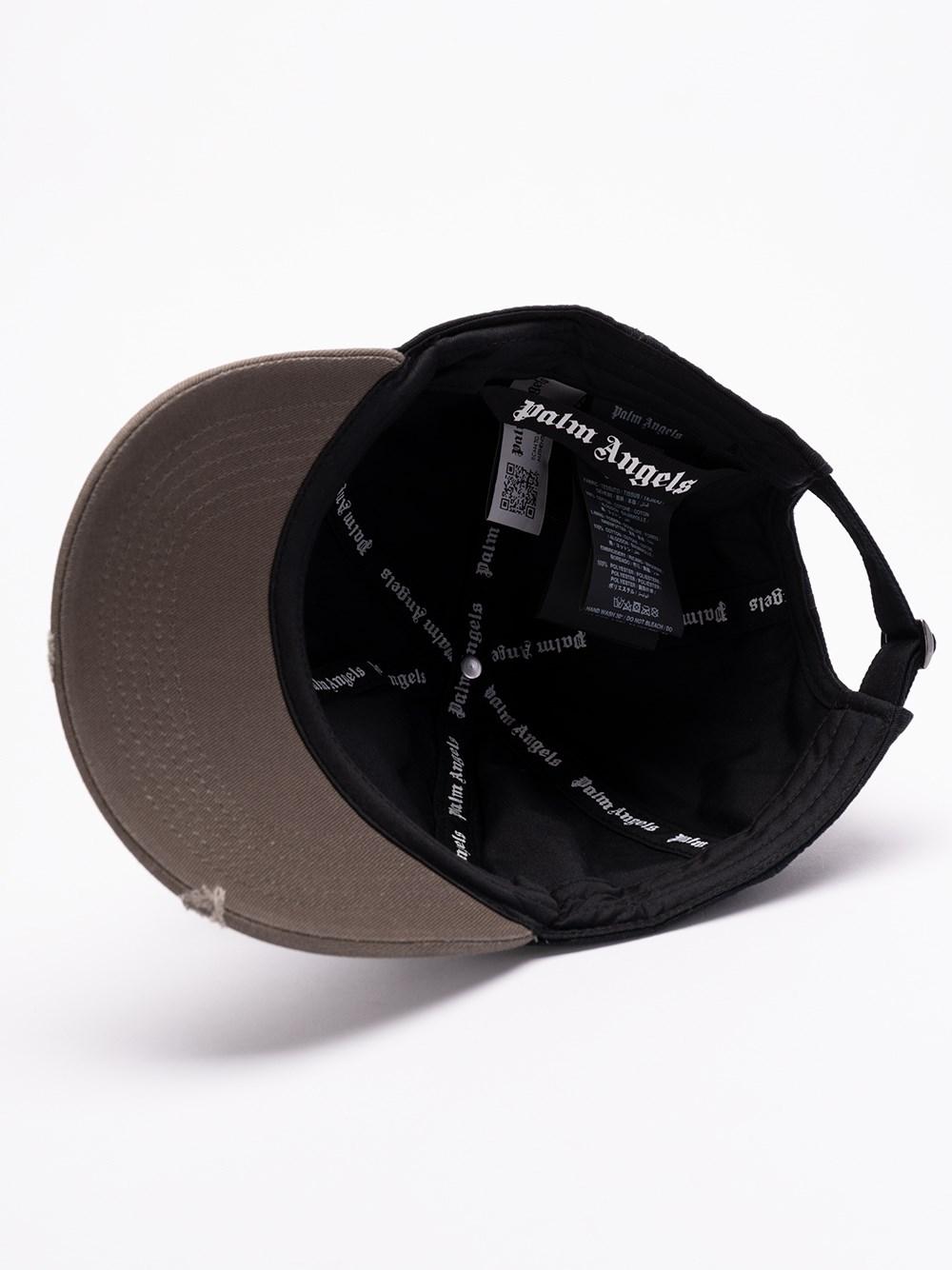 Palm Angels `Ripped PA Monogram` Cap