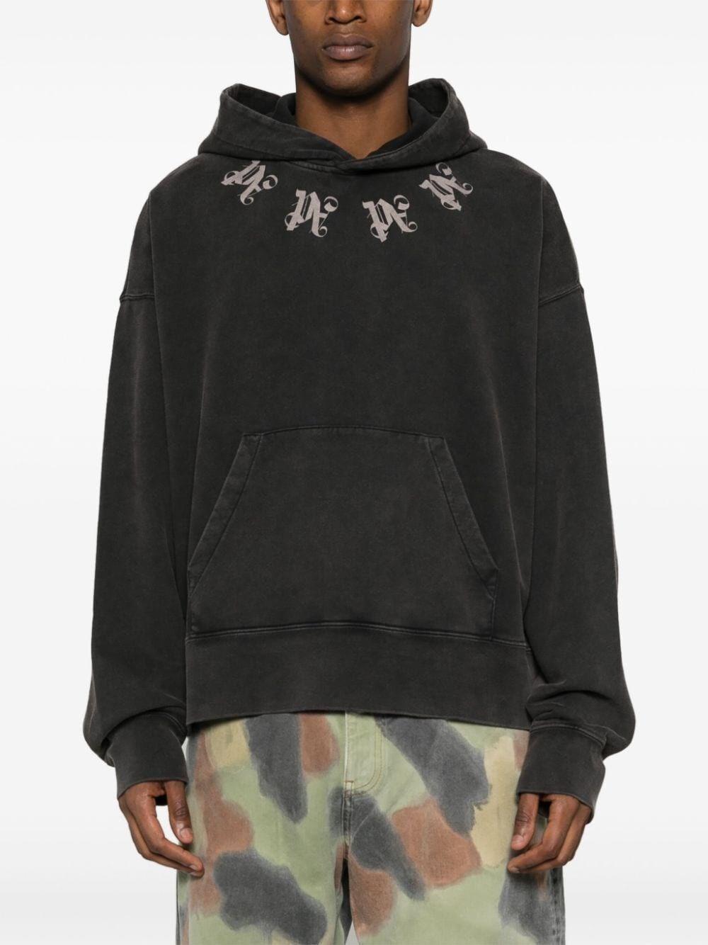 Palm Angels `Statement Monogram` Hoodie