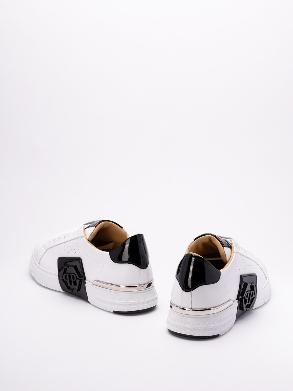 Philipp Plein `Hexagon` Low-Top Sneakers