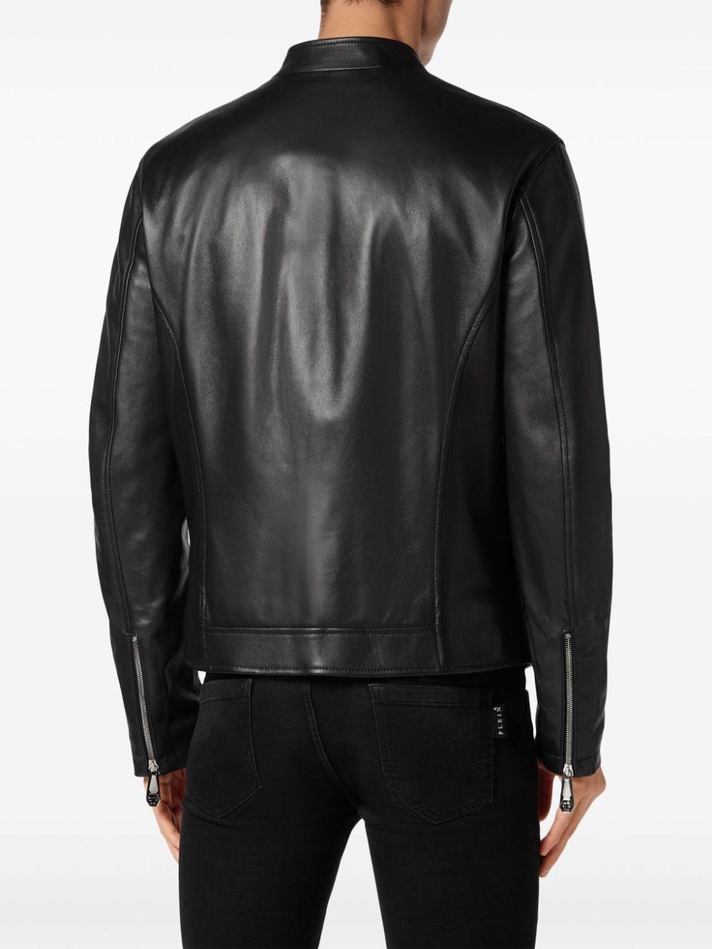 Philipp Plein Leather Jacket