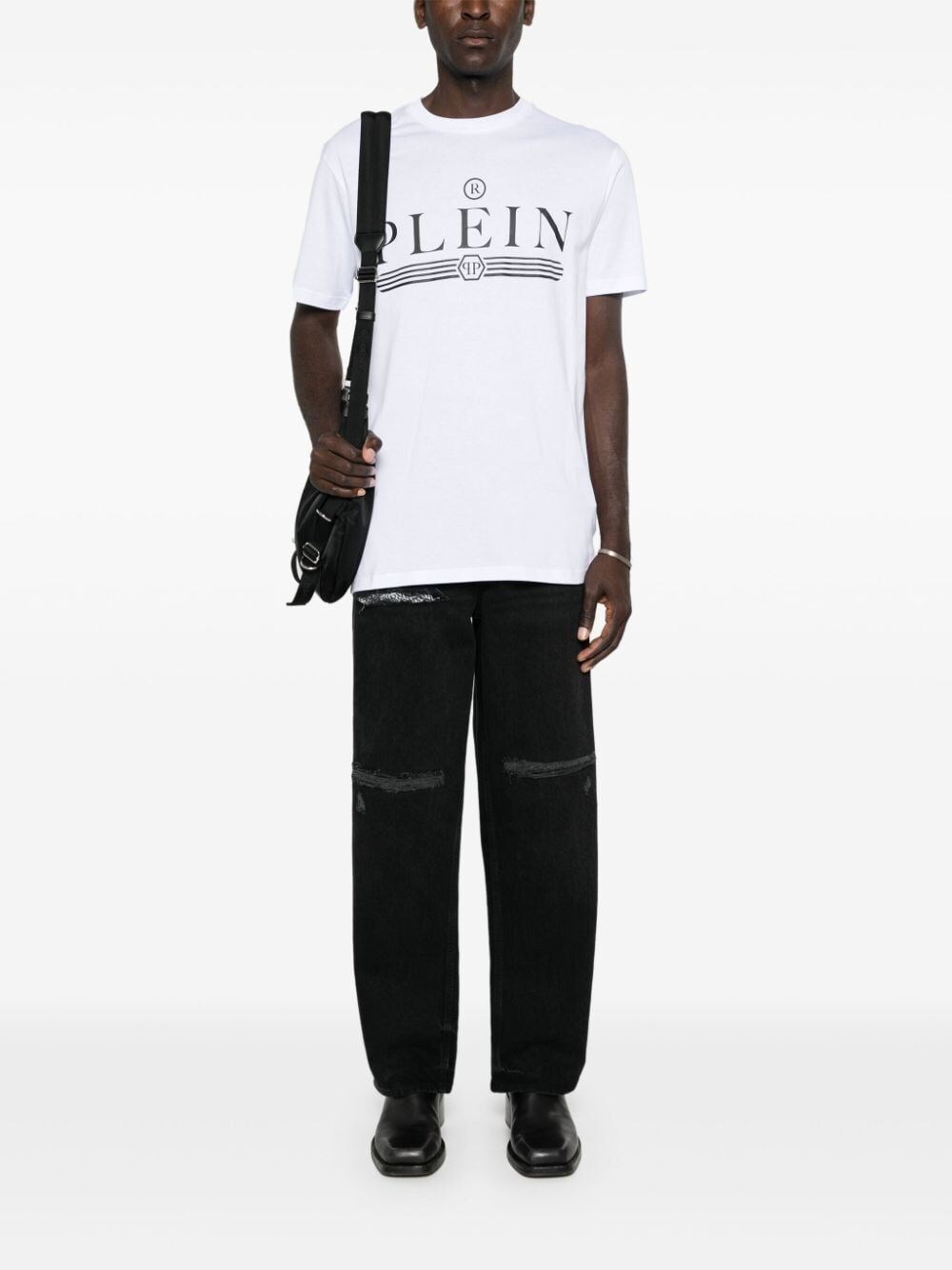 Philipp Plein `Tattoo` Round-Neck T-Shirt