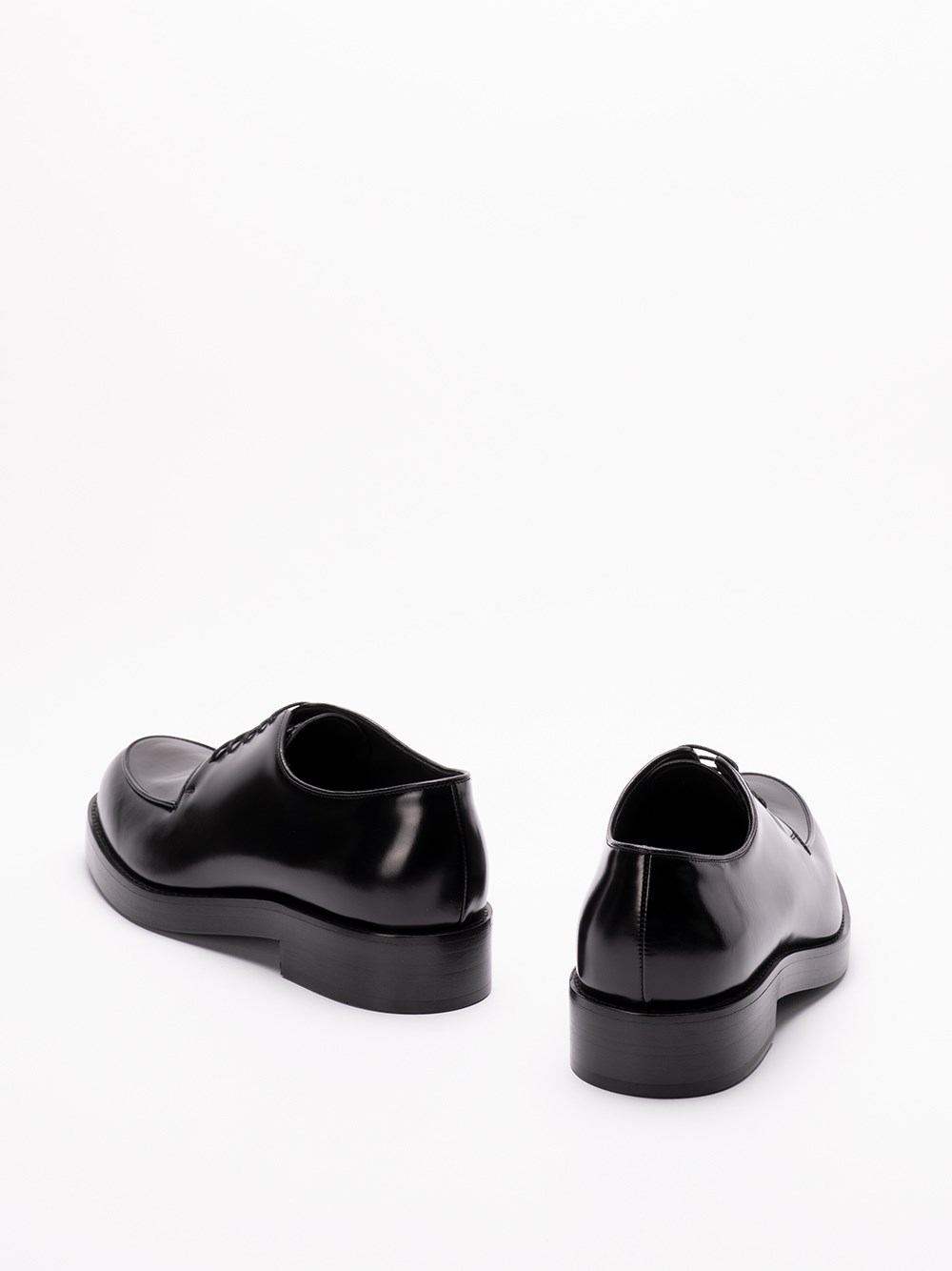 Prada Brushed Leather Derby Shoes