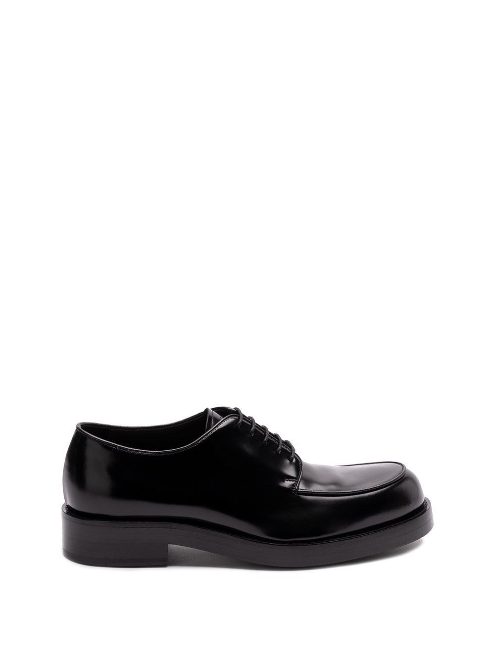 Prada Brushed Leather Derby Shoes