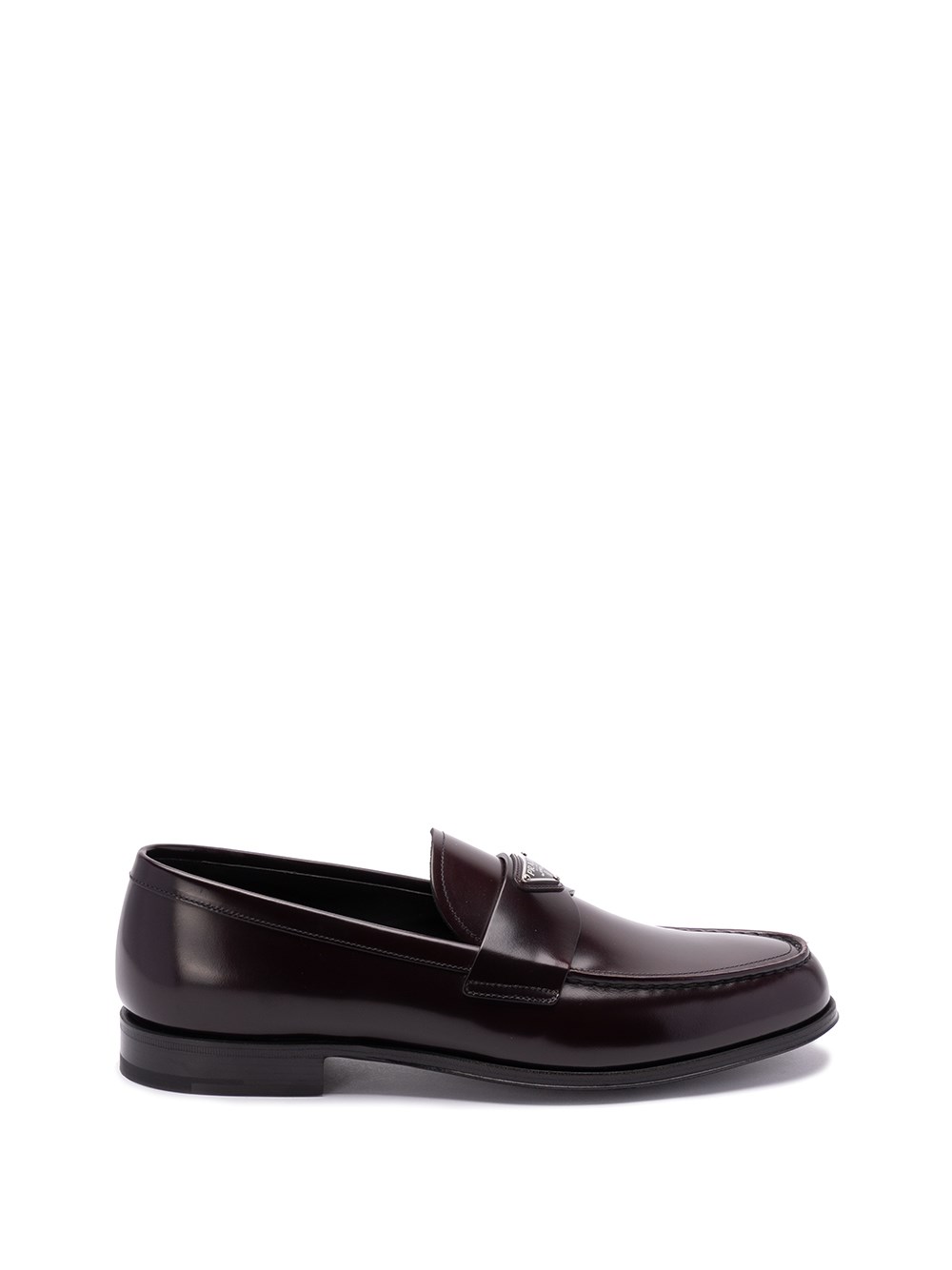 Prada Brushed Leather Loafers