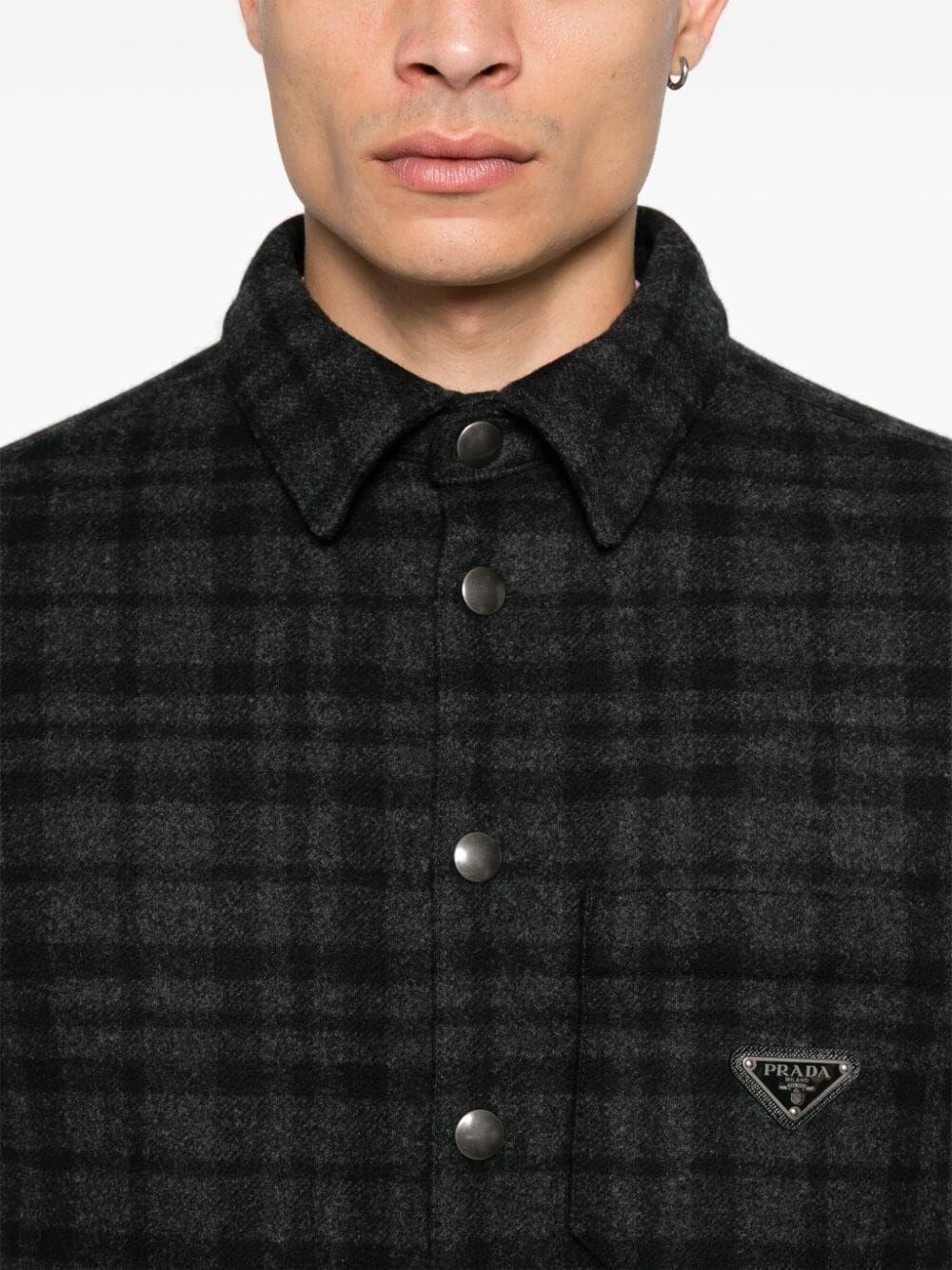 Prada Checked Shirt