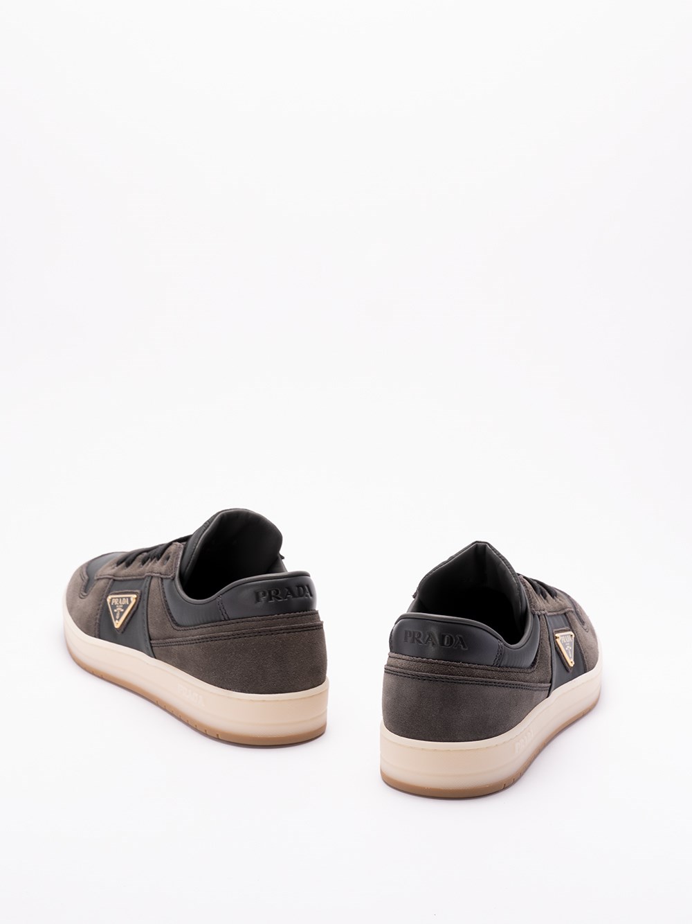Prada `Downtown` Suede Sneakers