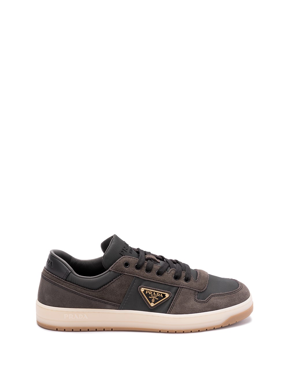 Prada `Downtown` Suede Sneakers