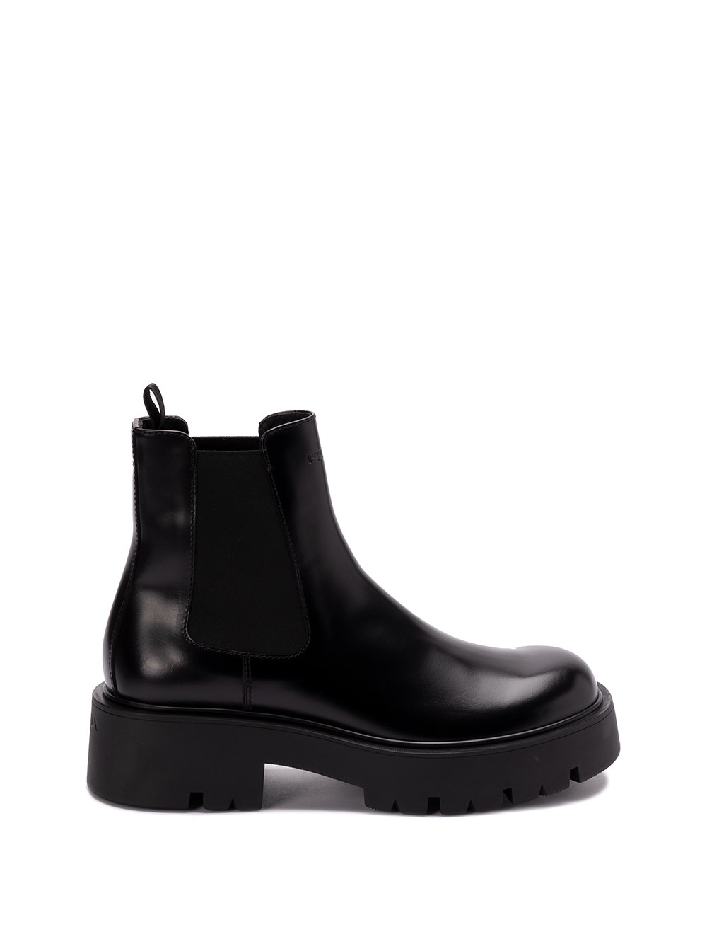 Prada Leather Chelsea Boots
