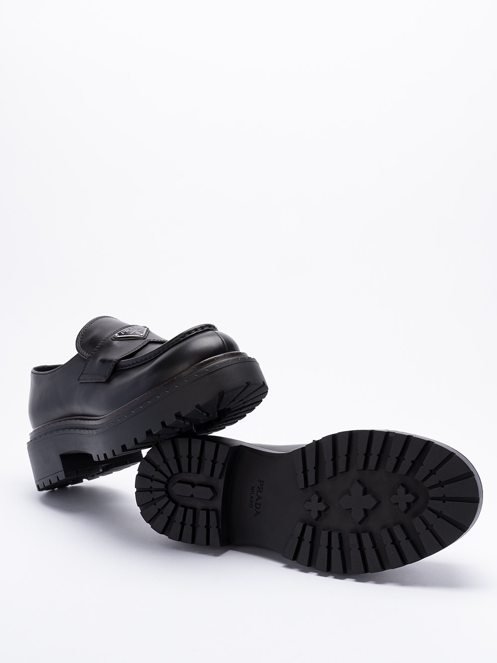 Prada Leather Loafers