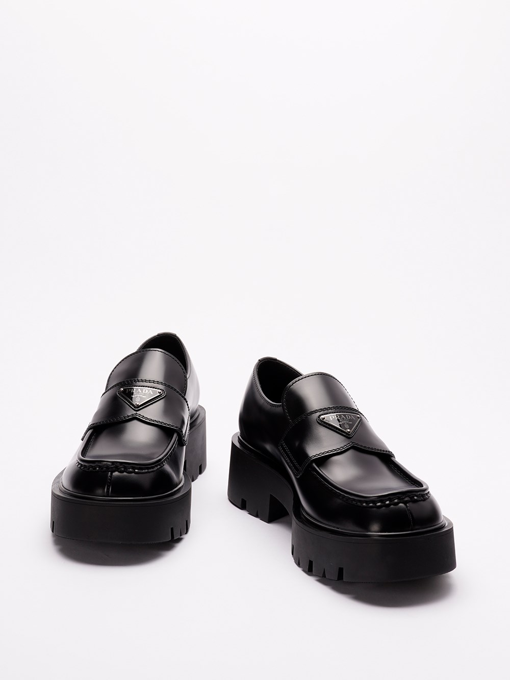 Prada Leather Loafers