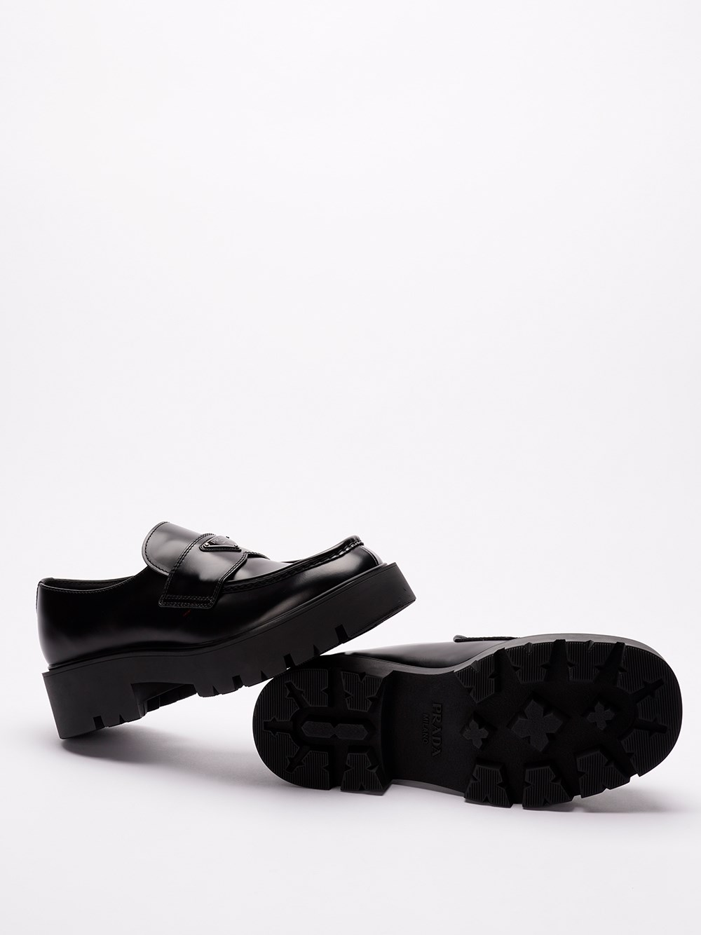 Prada Leather Loafers