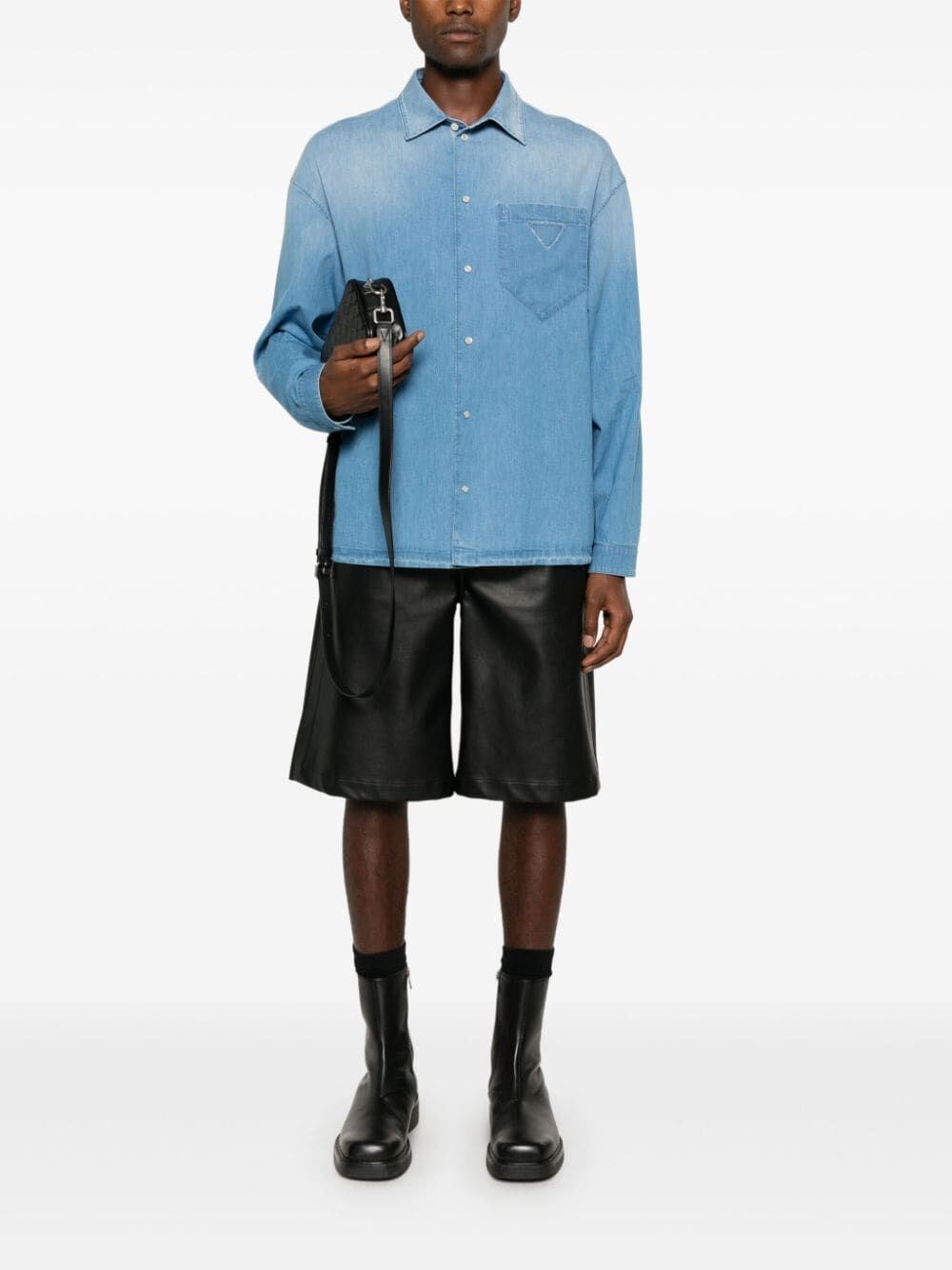 Prada Light Denim Shirt