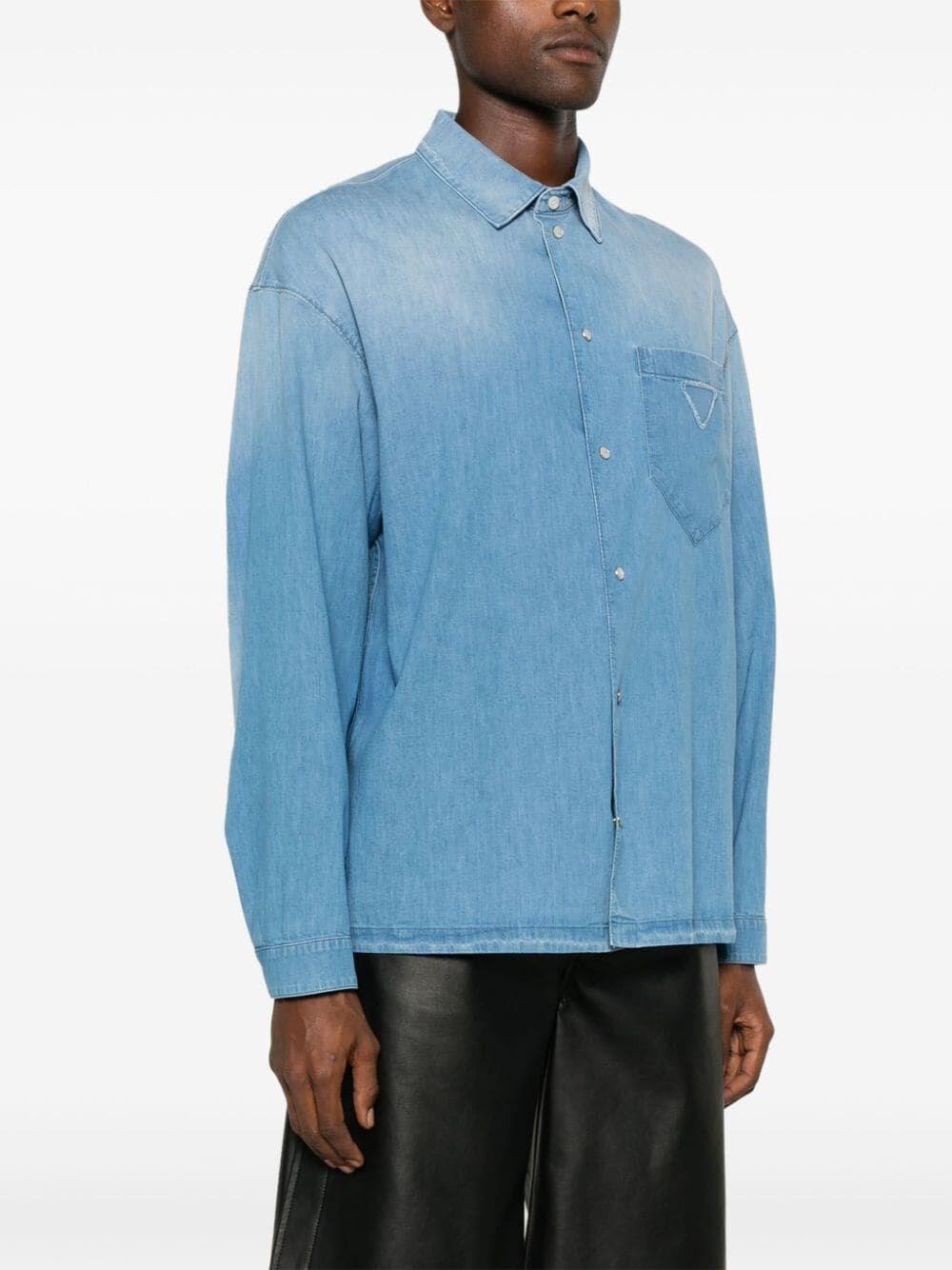 Prada Light Denim Shirt