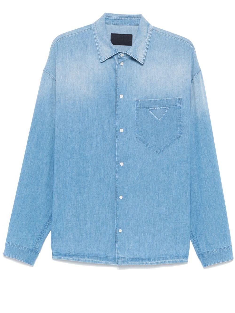 Prada Light Denim Shirt