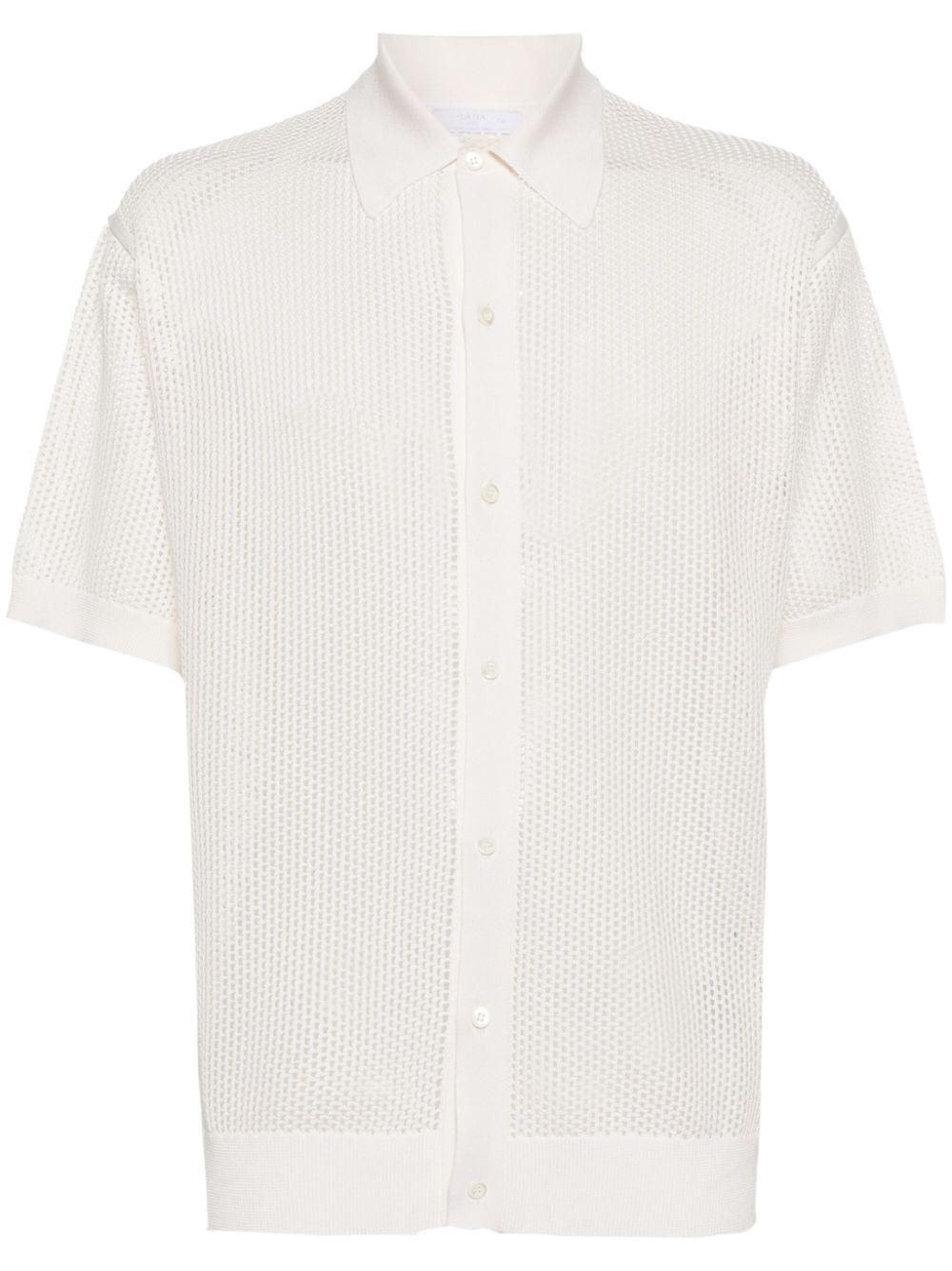 Prada Polo Neck Cardigan