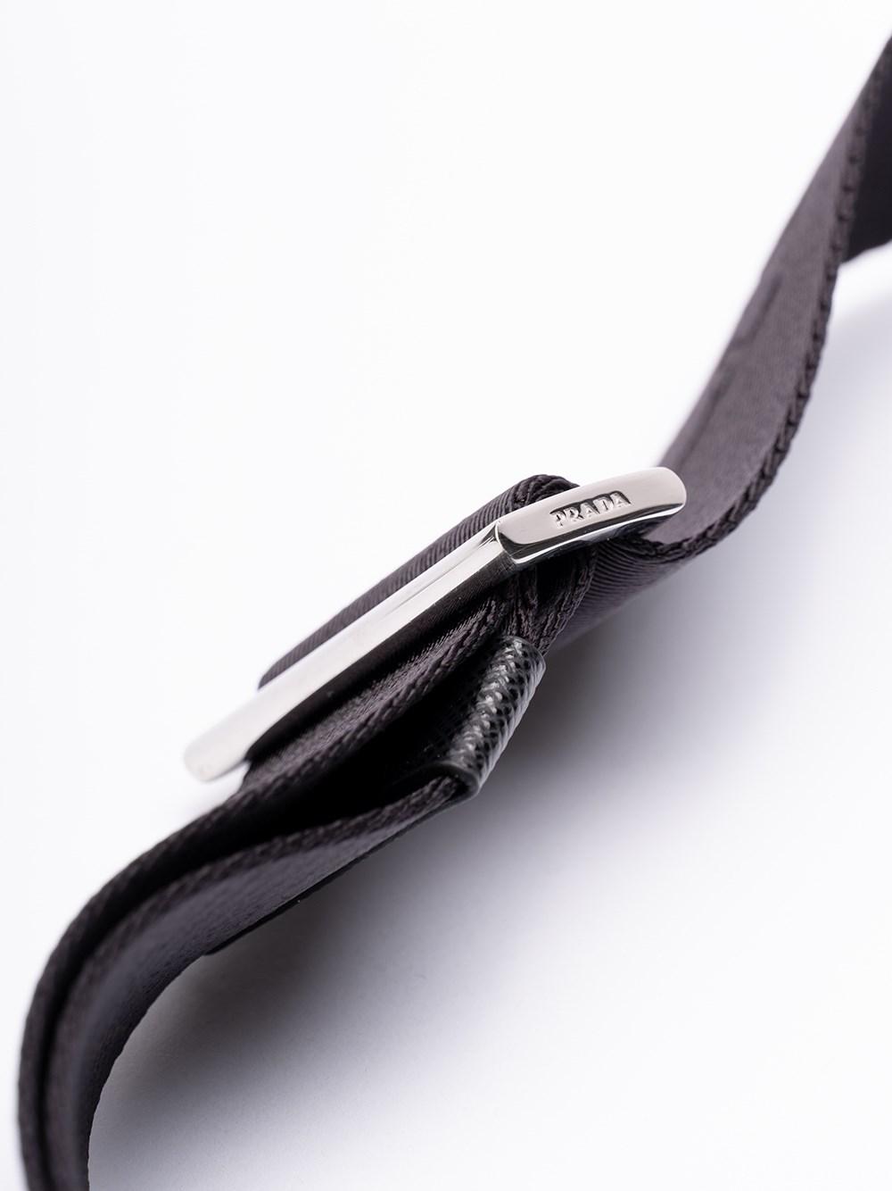 Prada `Re-Nylon` And Saffiano Leather Shoulder Bag