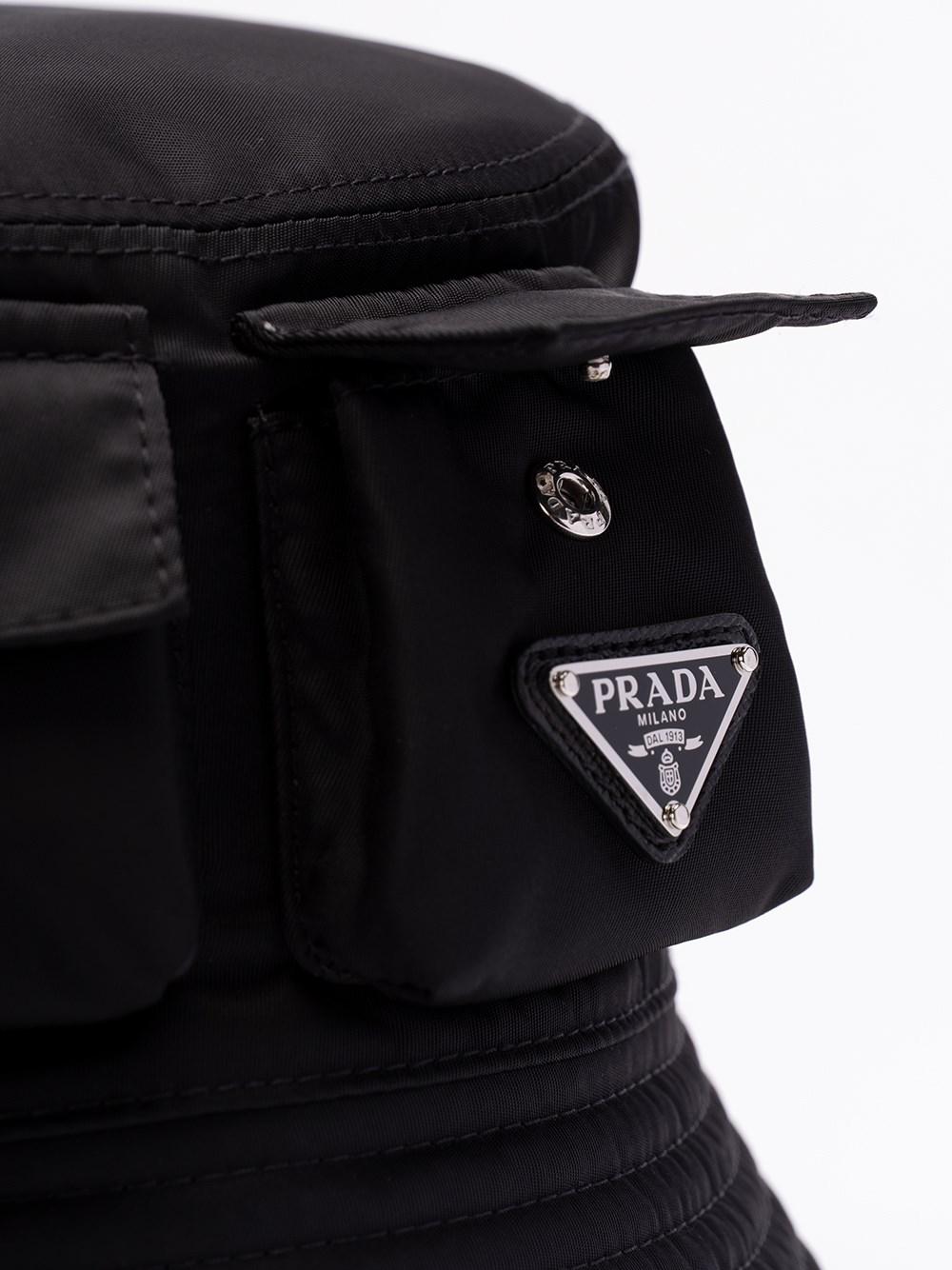 Prada `Re-Nylon` Bucket Hat