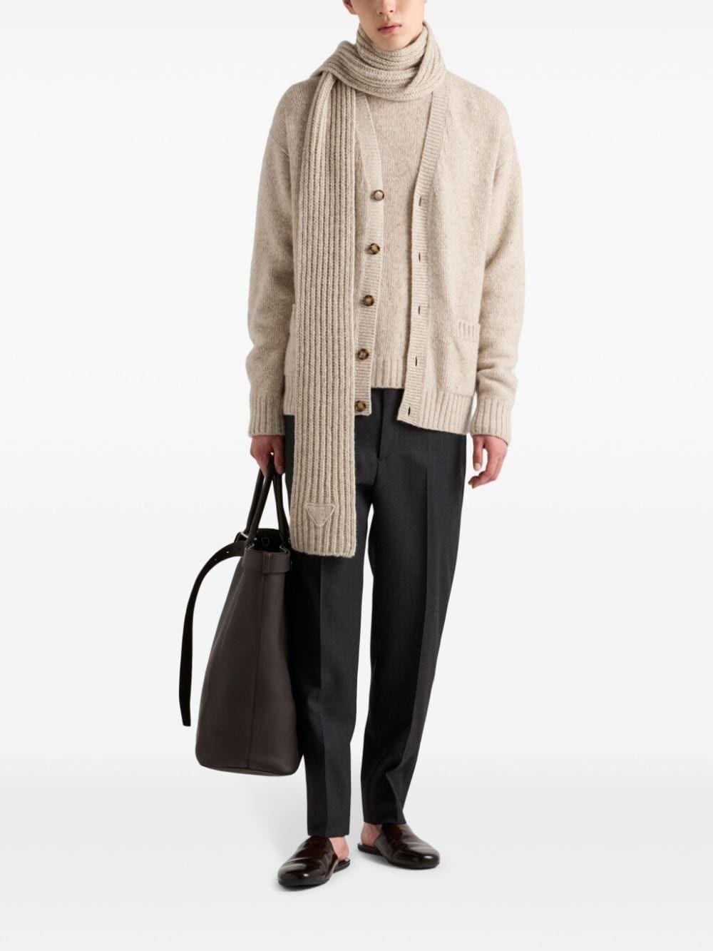 Prada Round-Neck Cashemere Sweater