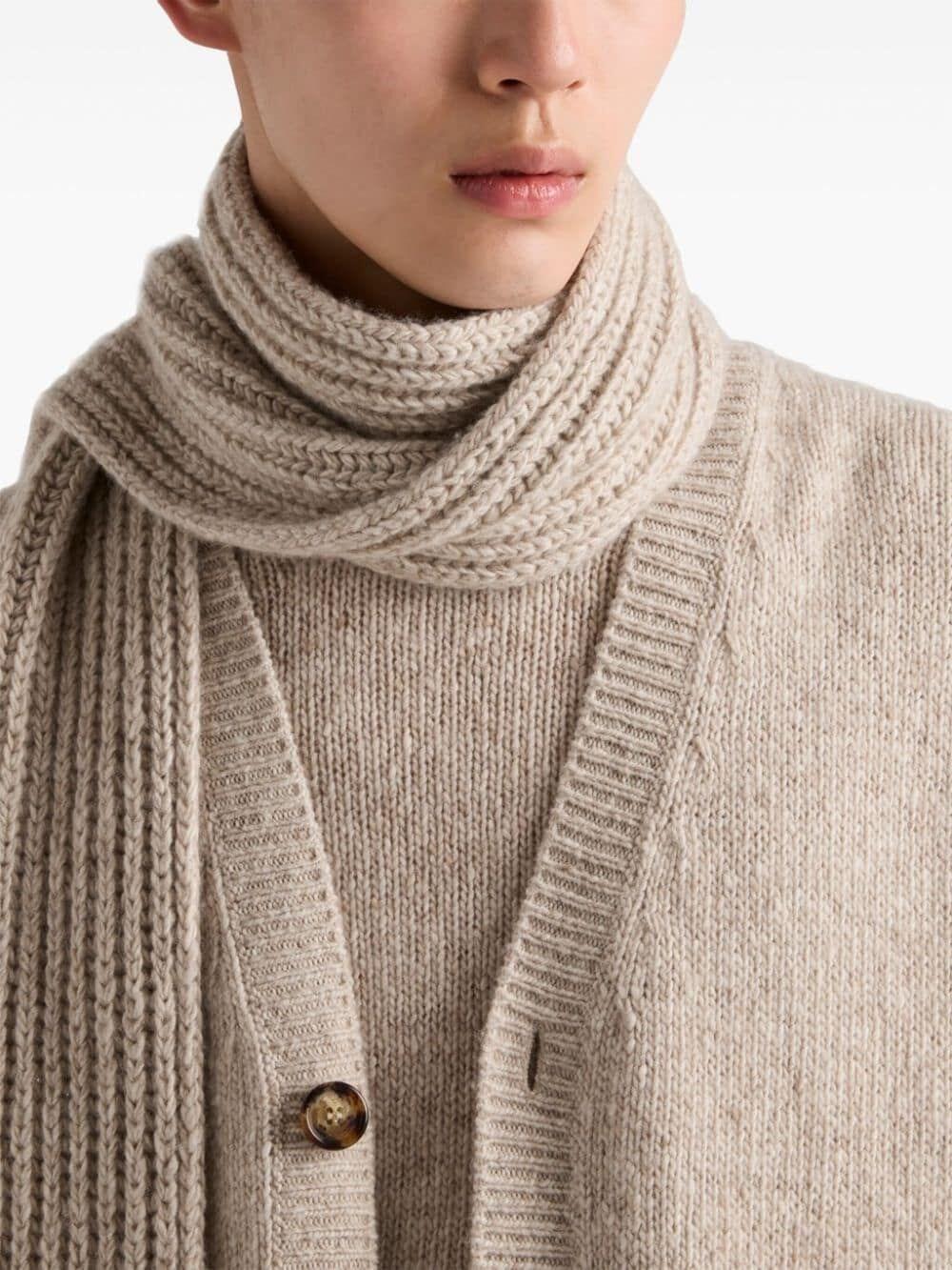 Prada Round-Neck Cashemere Sweater