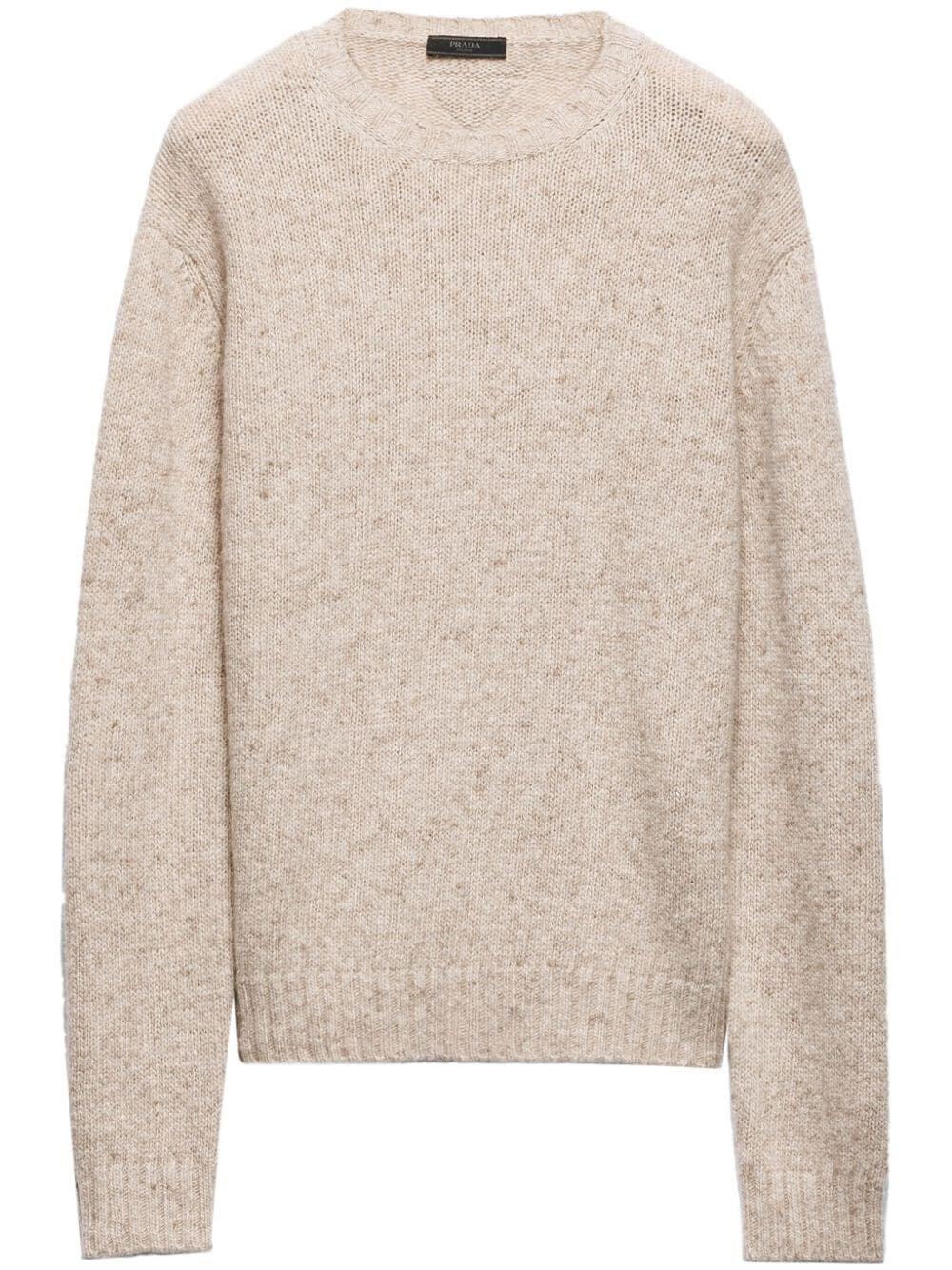 Prada Round-Neck Cashemere Sweater