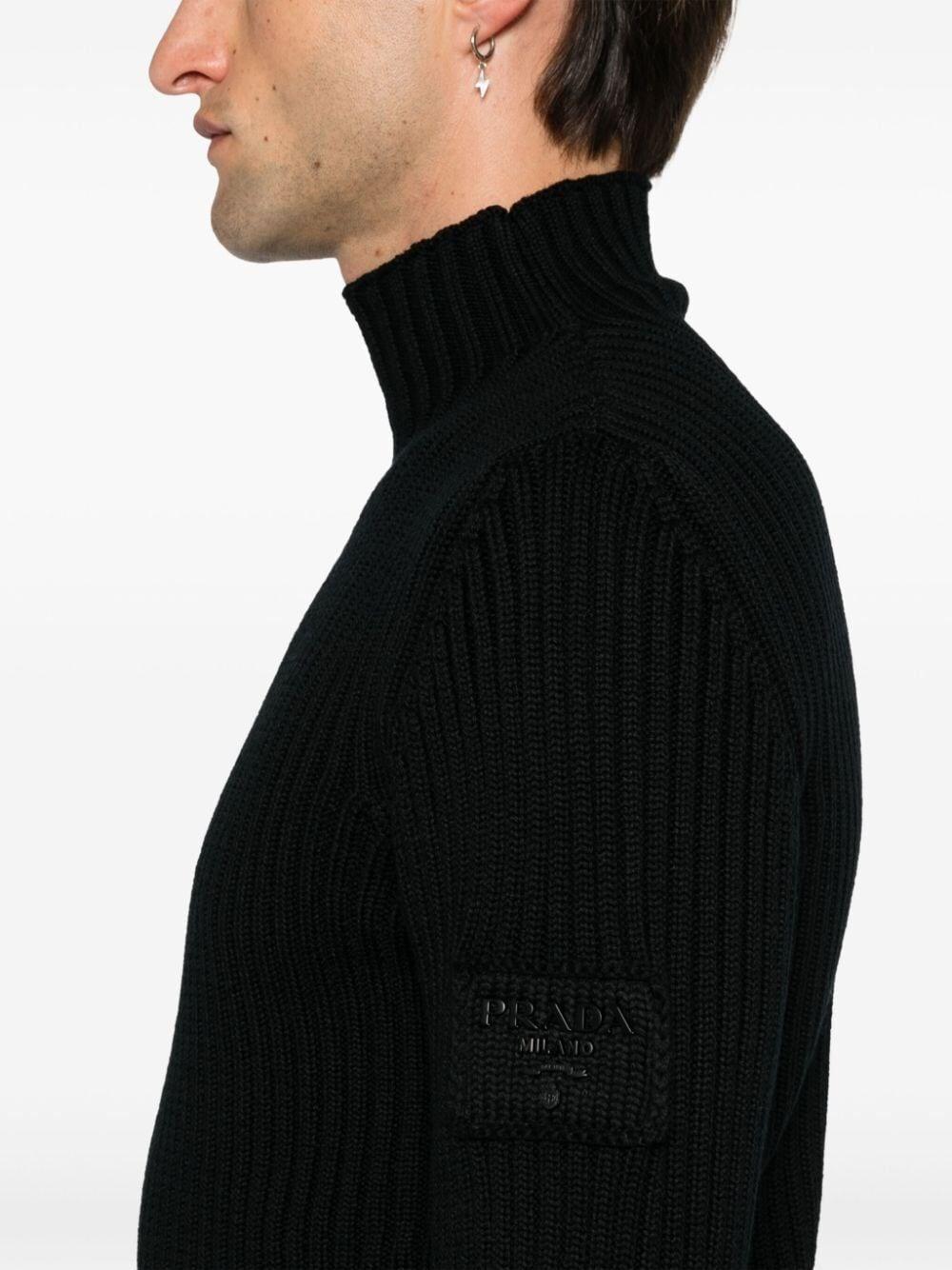 Prada Turtle-Neck Sweater
