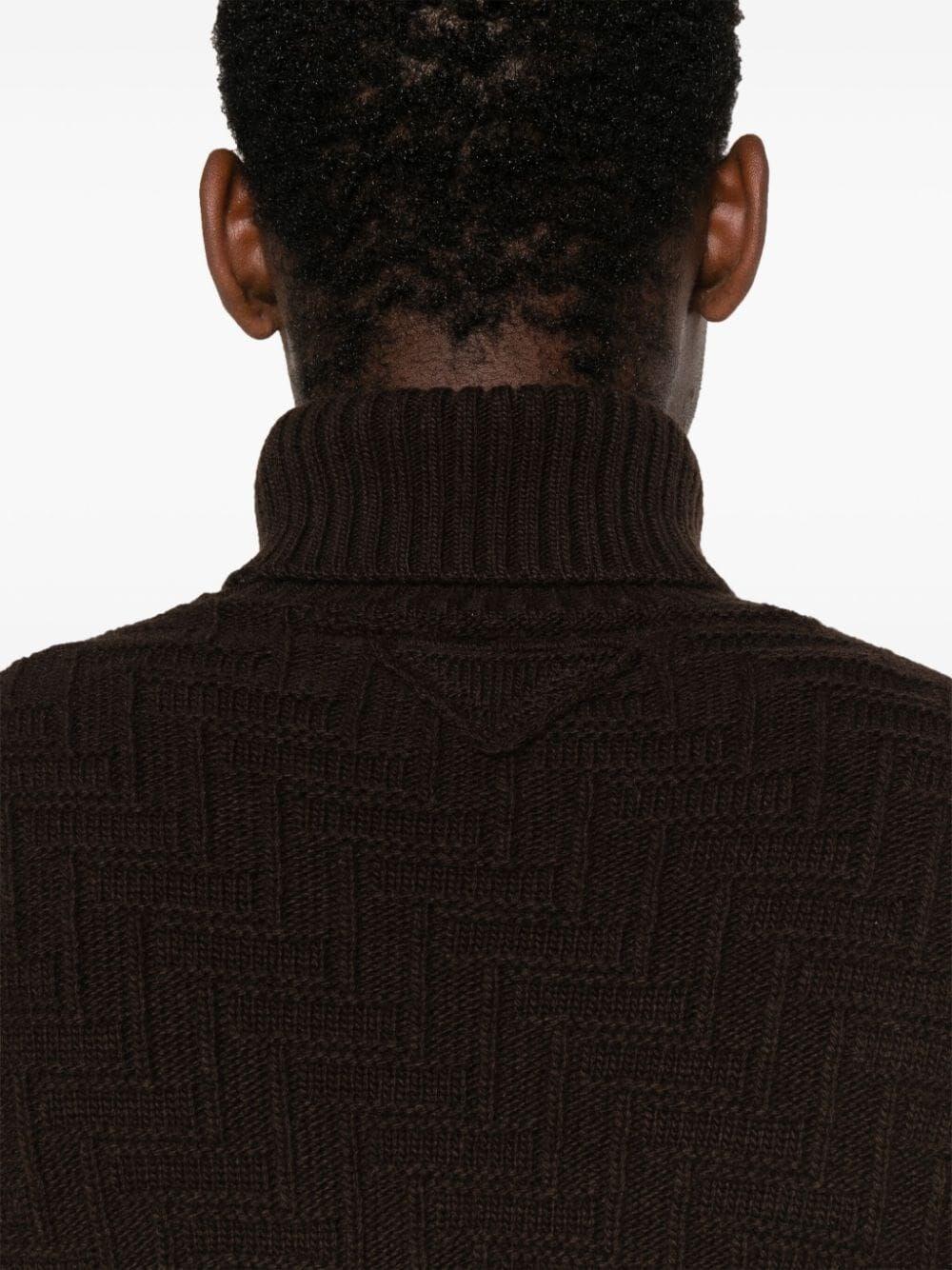 Prada Turtle-Neck Sweater